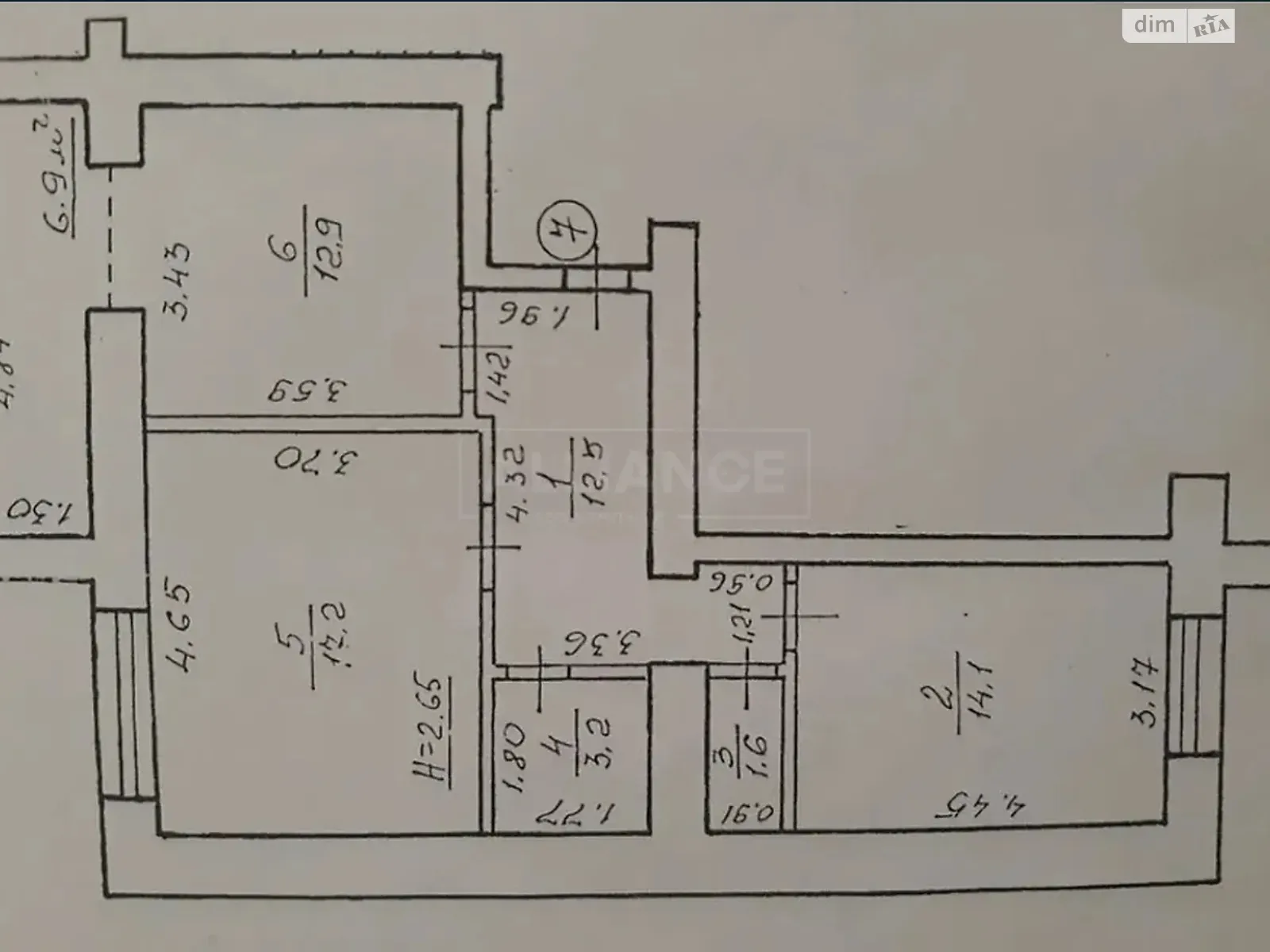 Продается 2-комнатная квартира 68.4 кв. м в Угорниках, цена: 52000 $ - фото 1