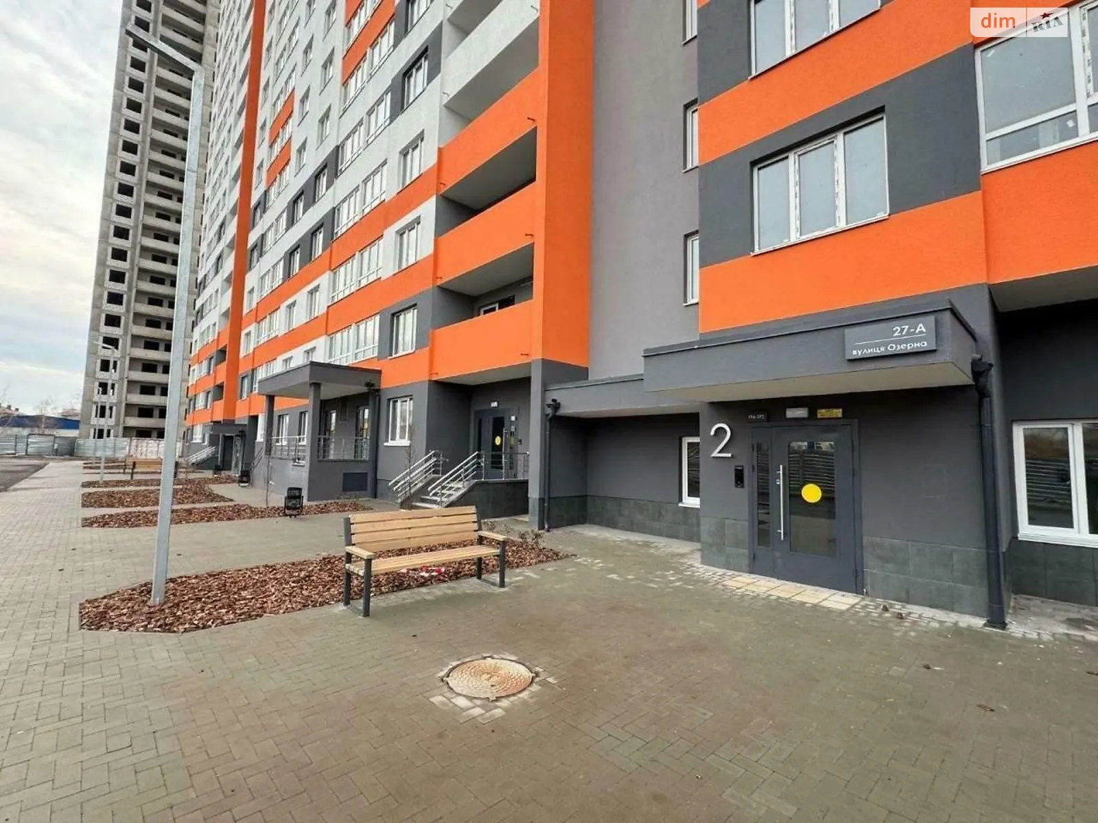 Продається 1-кімнатна квартира 40.5 кв. м у Новосілках, вул. Озерна, 27А - фото 1