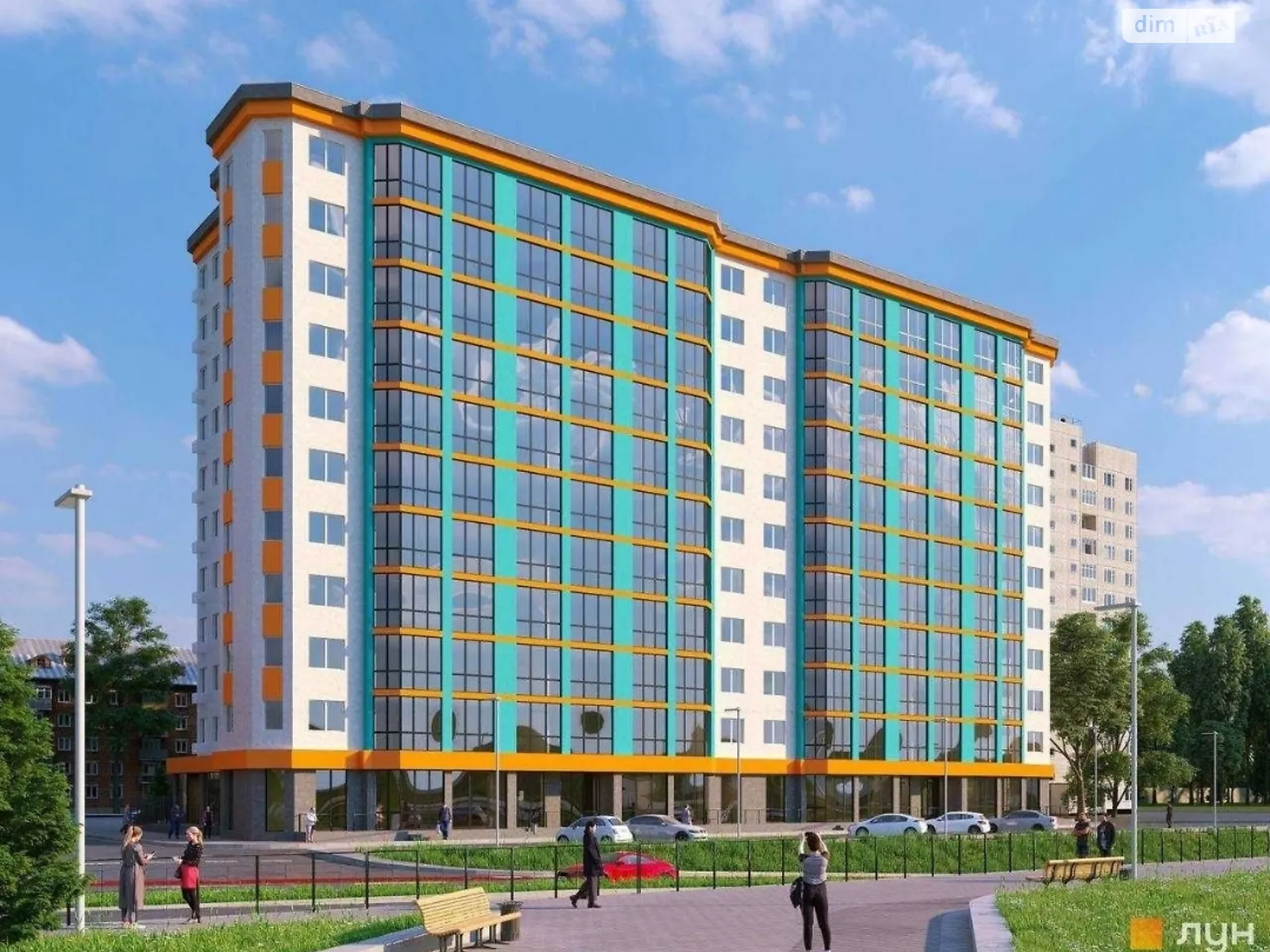1-кімнатна квартира 36 кв. м у Запоріжжі, бул. Центральний, 28 - фото 1