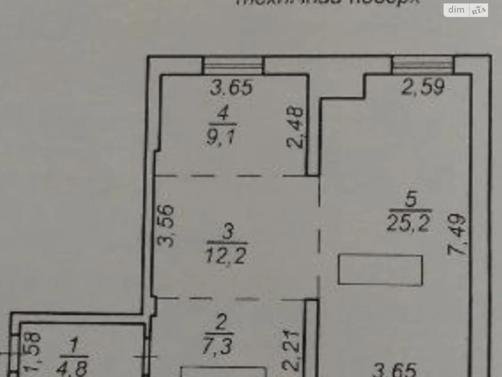 Продается 1-комнатная квартира 54 кв. м в Одессе, ул. Алексея Вадатурского(Маршала Малиновского) - фото 1