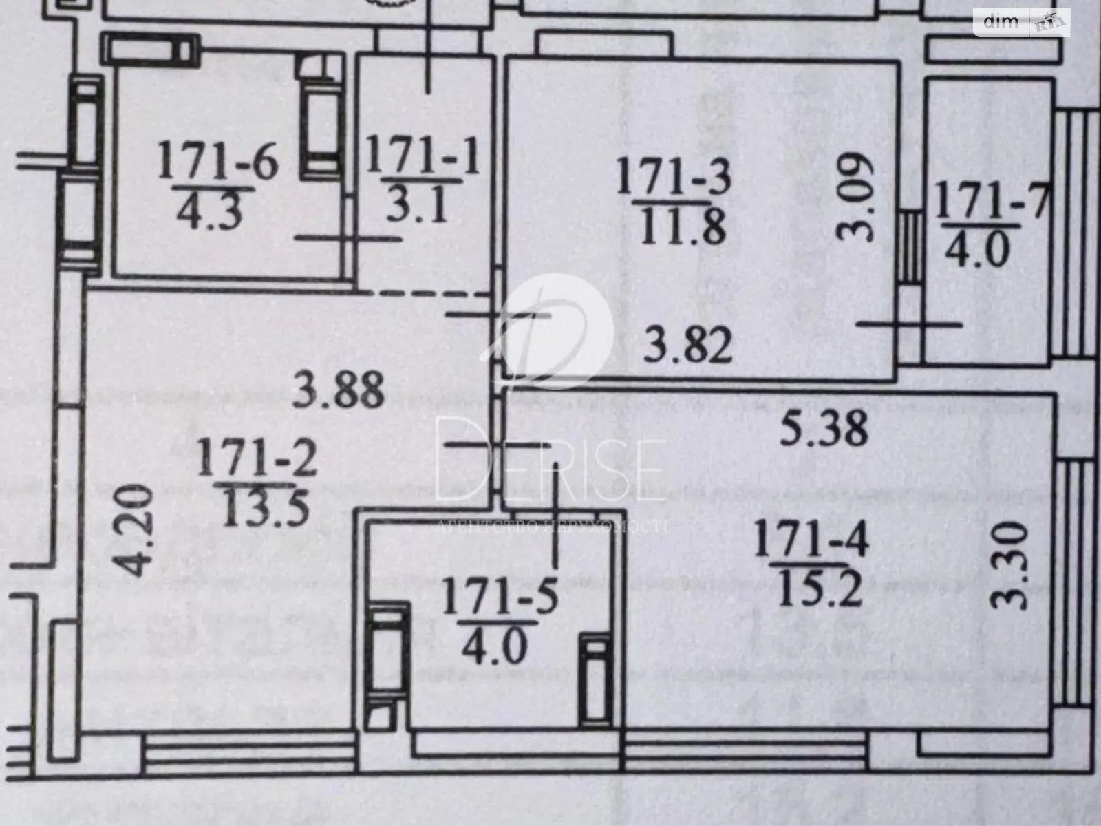 Продается 2-комнатная квартира 56 кв. м в Киеве, ул. Вавиловых, 9-11 - фото 1