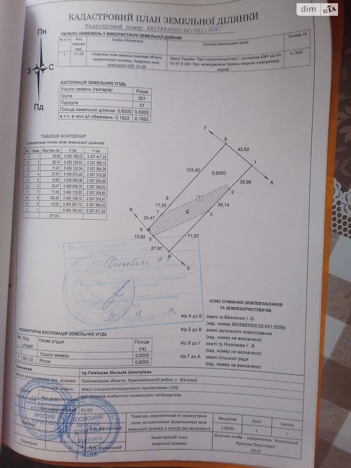 Продається земельна ділянка 60 соток у  області, цена: 6500 $ - фото 1