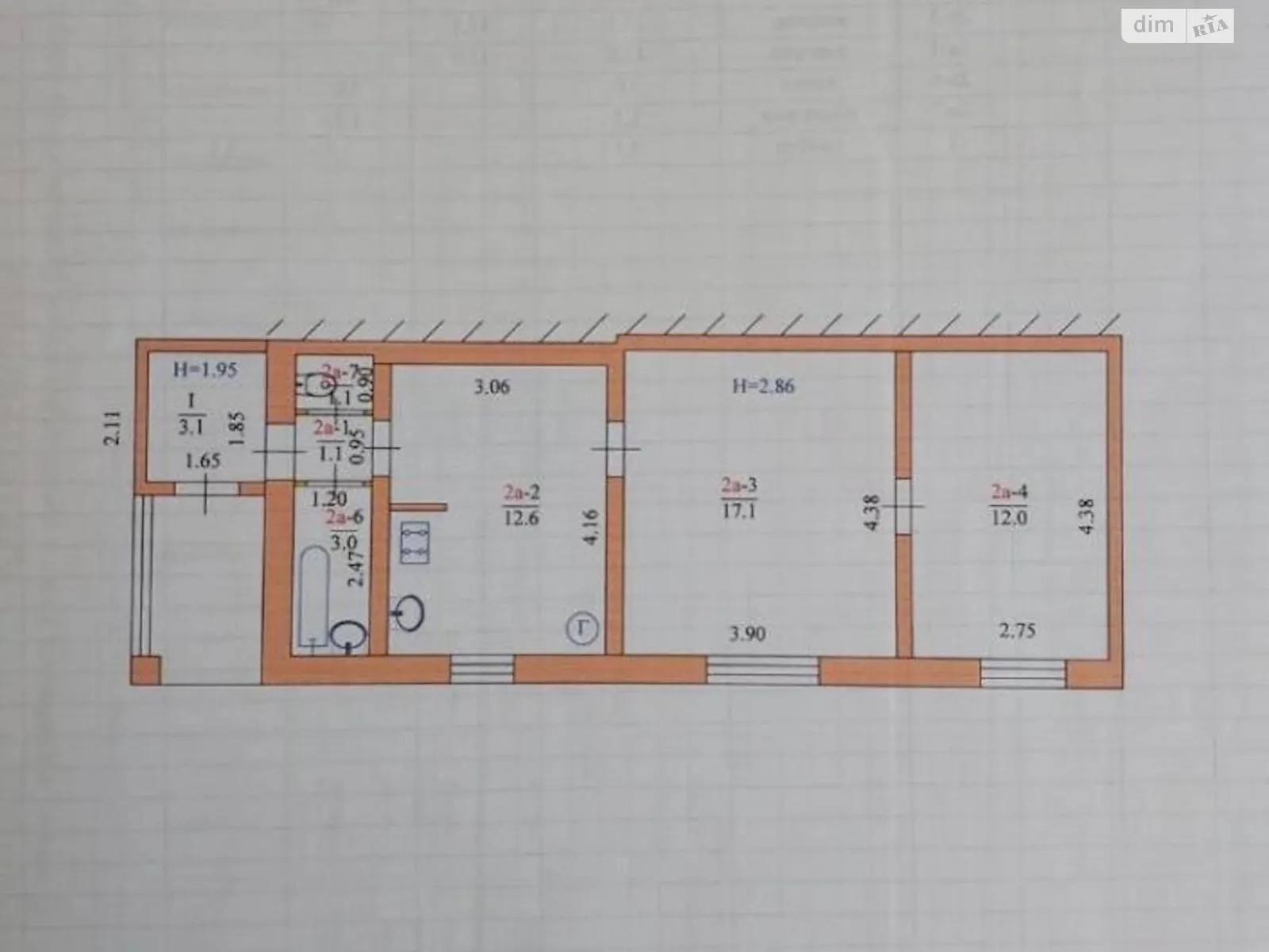 Продается часть дома 51 кв. м с беседкой, цена: 69500 $ - фото 1