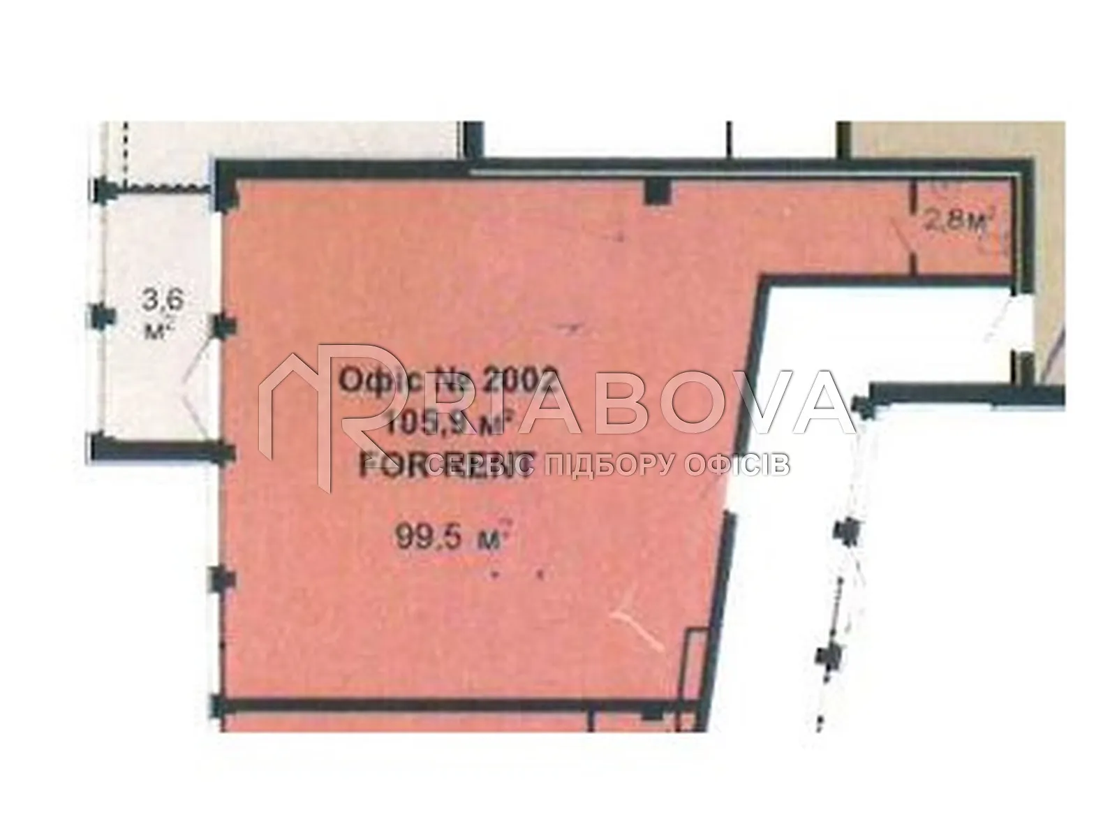Сдается в аренду офис 105.9 кв. м в бизнес-центре, цена: 4765 $ - фото 1