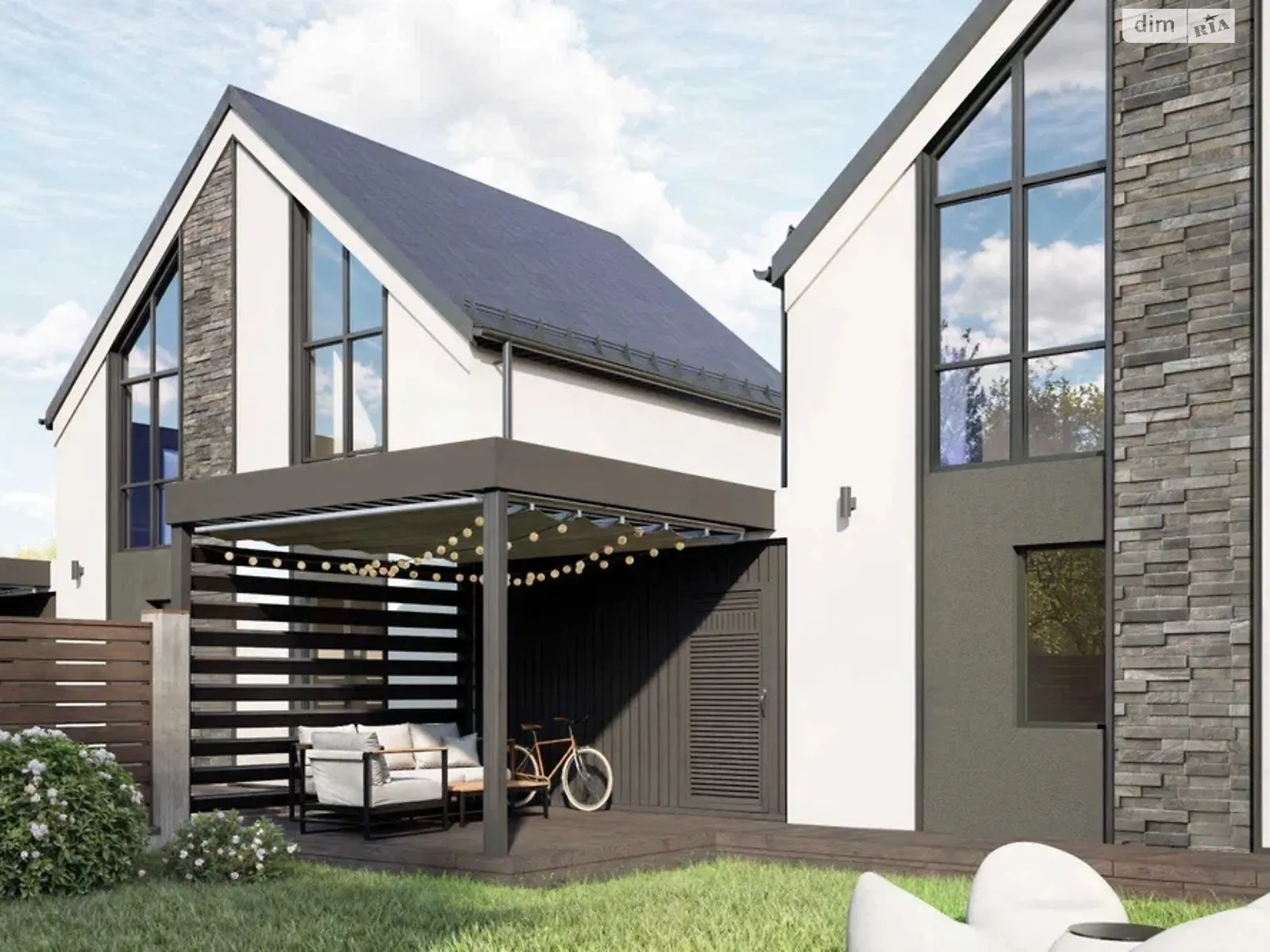 Продается дом на 2 этажа 95 кв. м с гаражом, цена: 70680 $ - фото 1