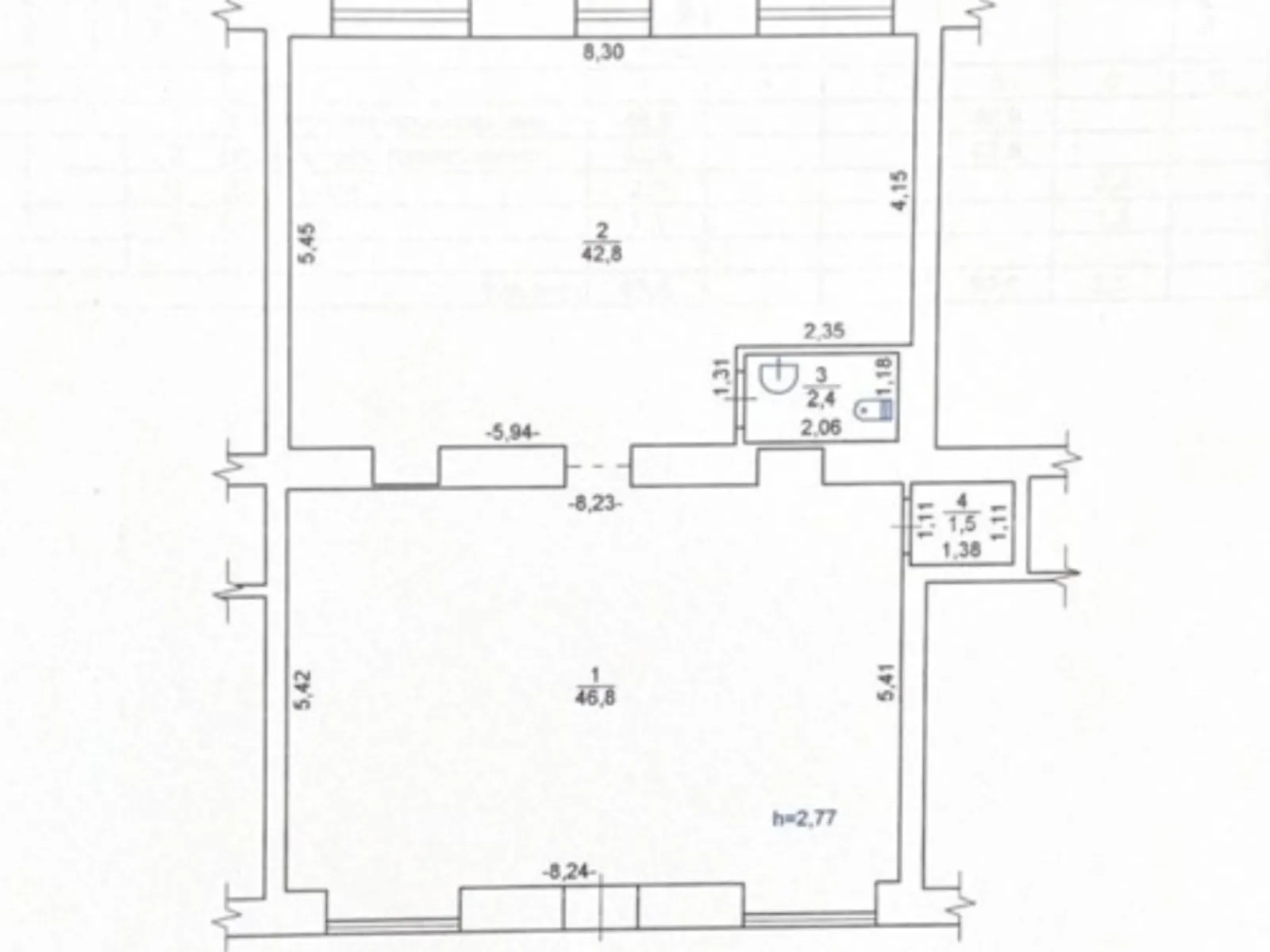 Продається офіс 93.5 кв. м в бізнес-центрі, цена: 120000 $ - фото 1