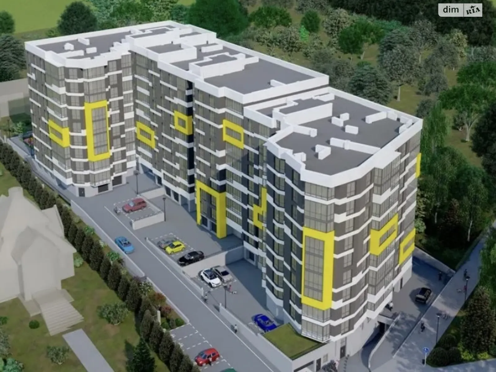 1-комнатная квартира 50.57 кв. м в Тернополе, ул. Сливенская, 21 - фото 1