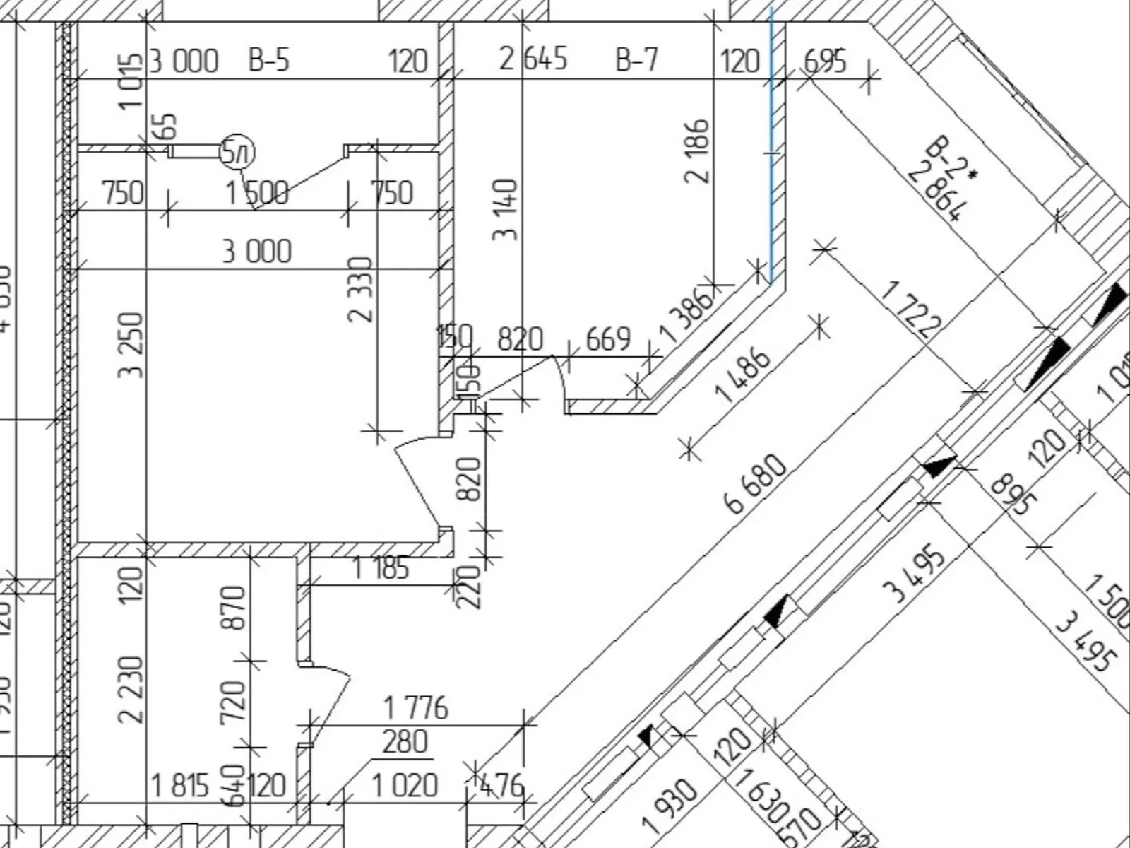 Продається 1-кімнатна квартира 42 кв. м у Рівному - фото 1