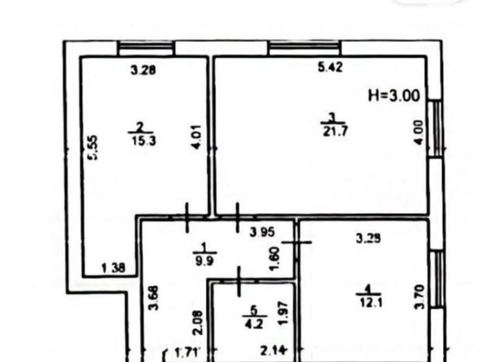 Продается 2-комнатная квартира 63 кв. м в Гатном, ул. Институтская, 21А - фото 1