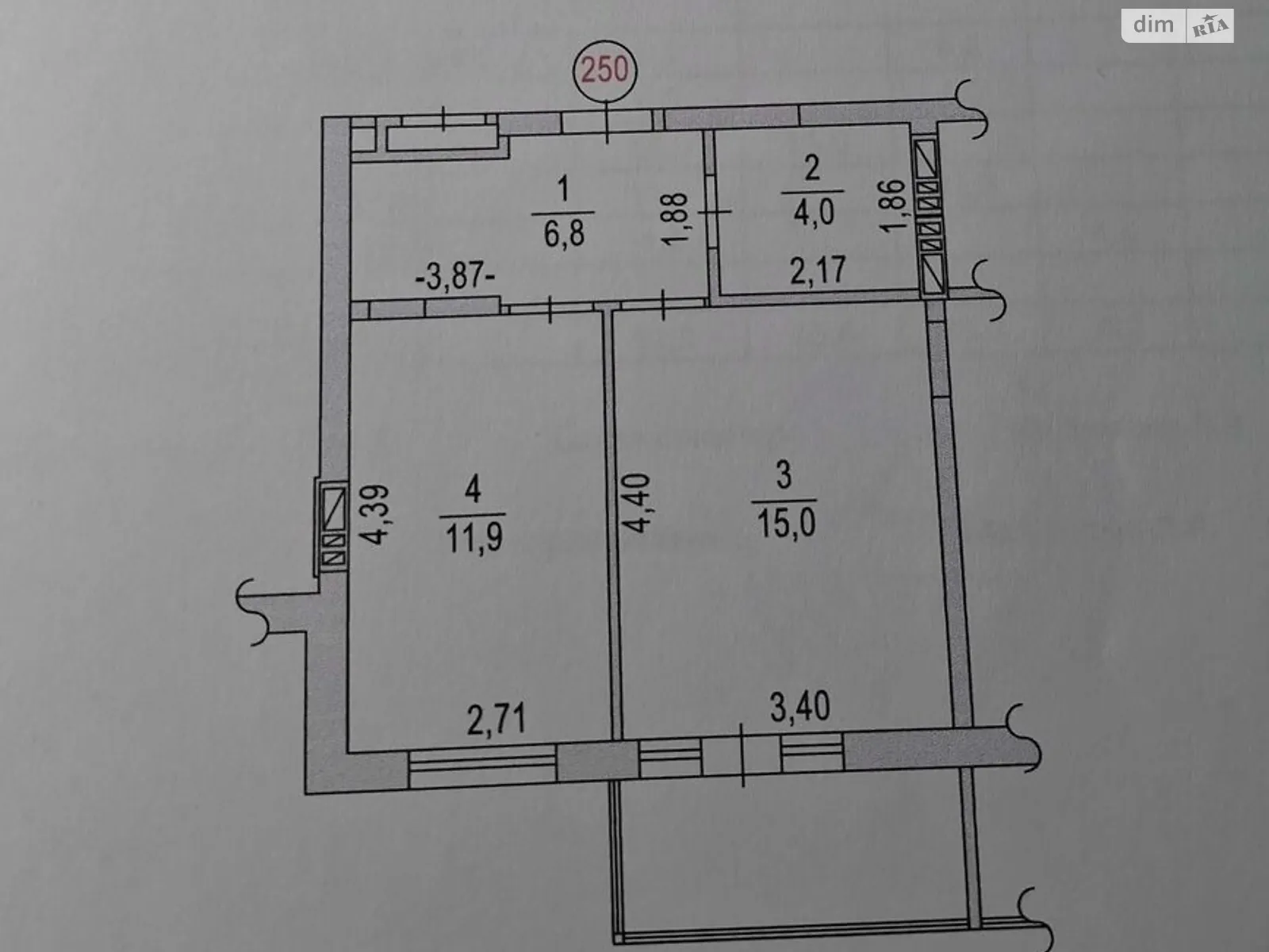 Продается 1-комнатная квартира 41.9 кв. м в Киеве, ул. Метрологическая, 107А - фото 1