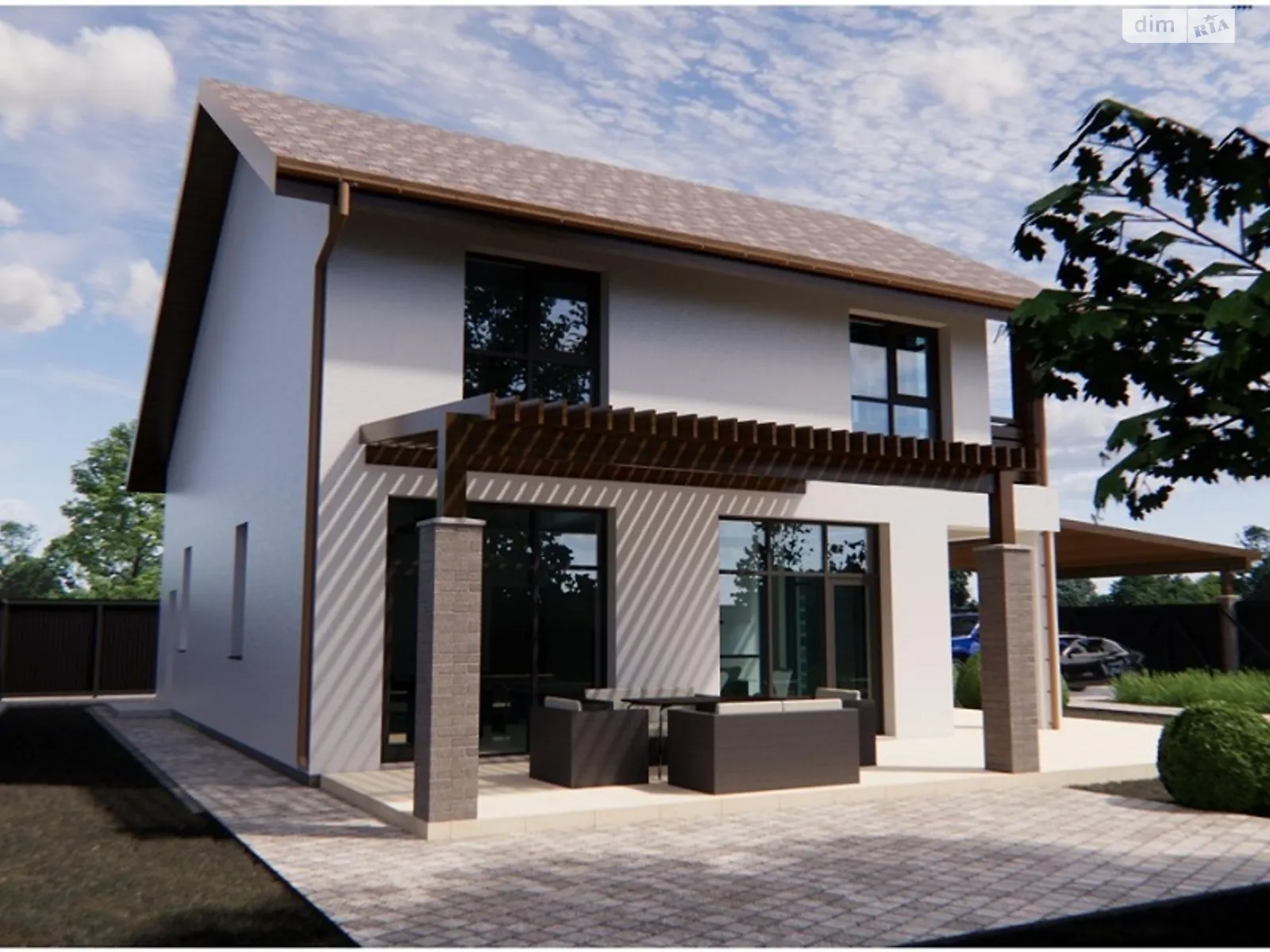 Продается дом на 2 этажа 187 кв. м с подвалом, цена: 120000 $ - фото 1