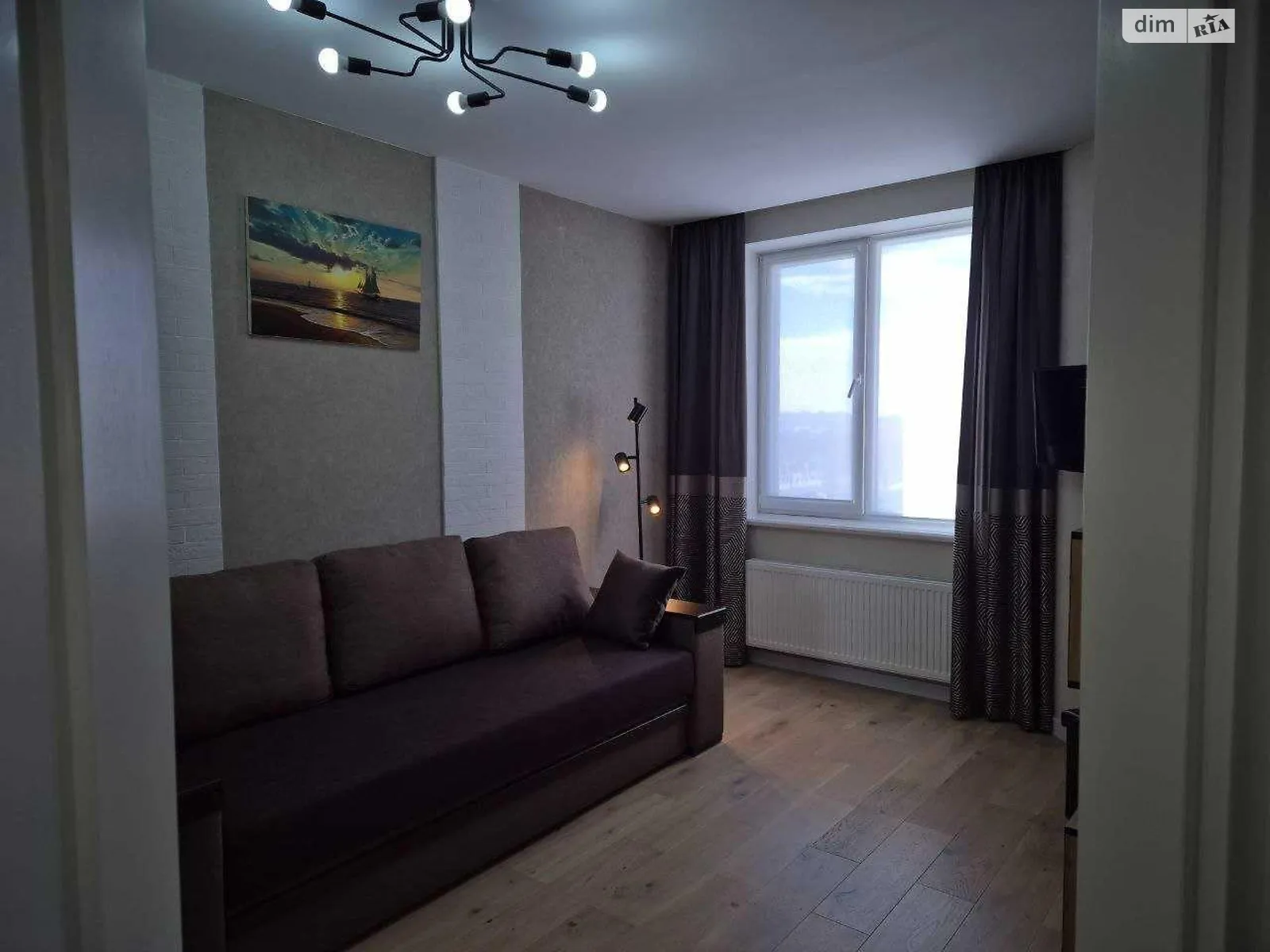 Продається 1-кімнатна квартира 38 кв. м у Новосілках, вул. Миру, 1 - фото 1