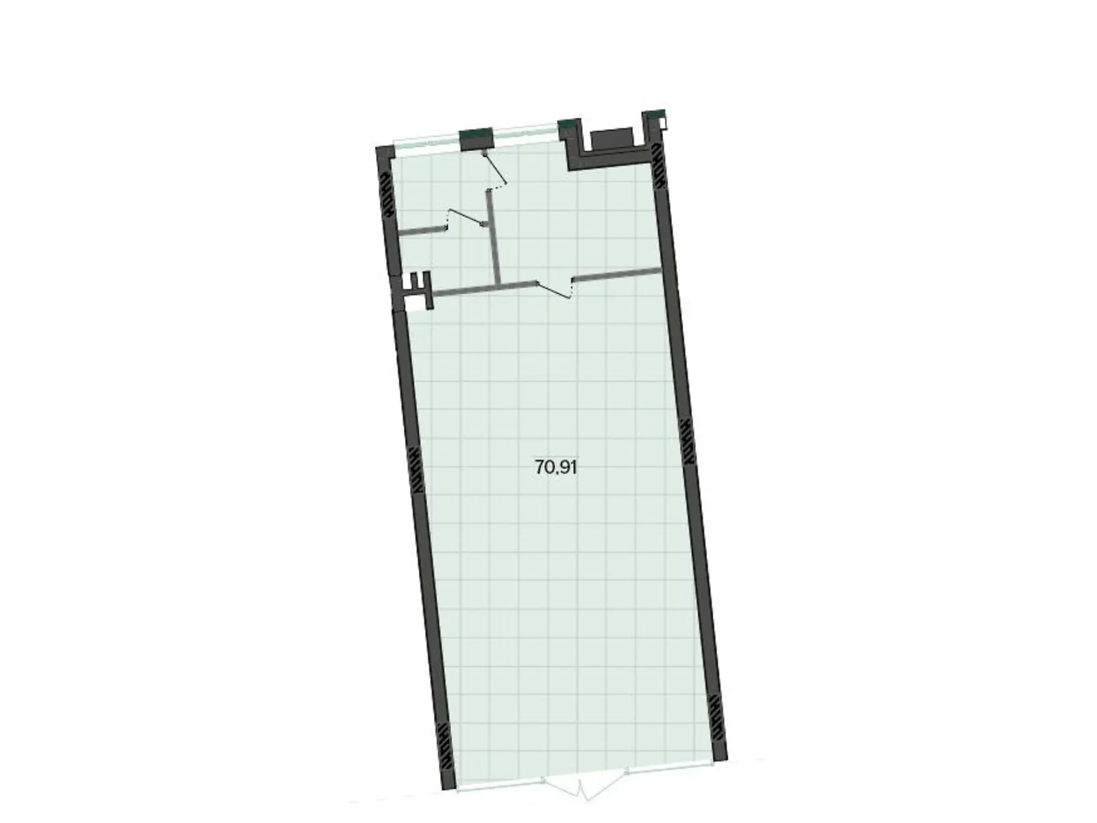 Продается объект сферы услуг 70.91 кв. м в 4-этажном здании, цена: 120547 $ - фото 1