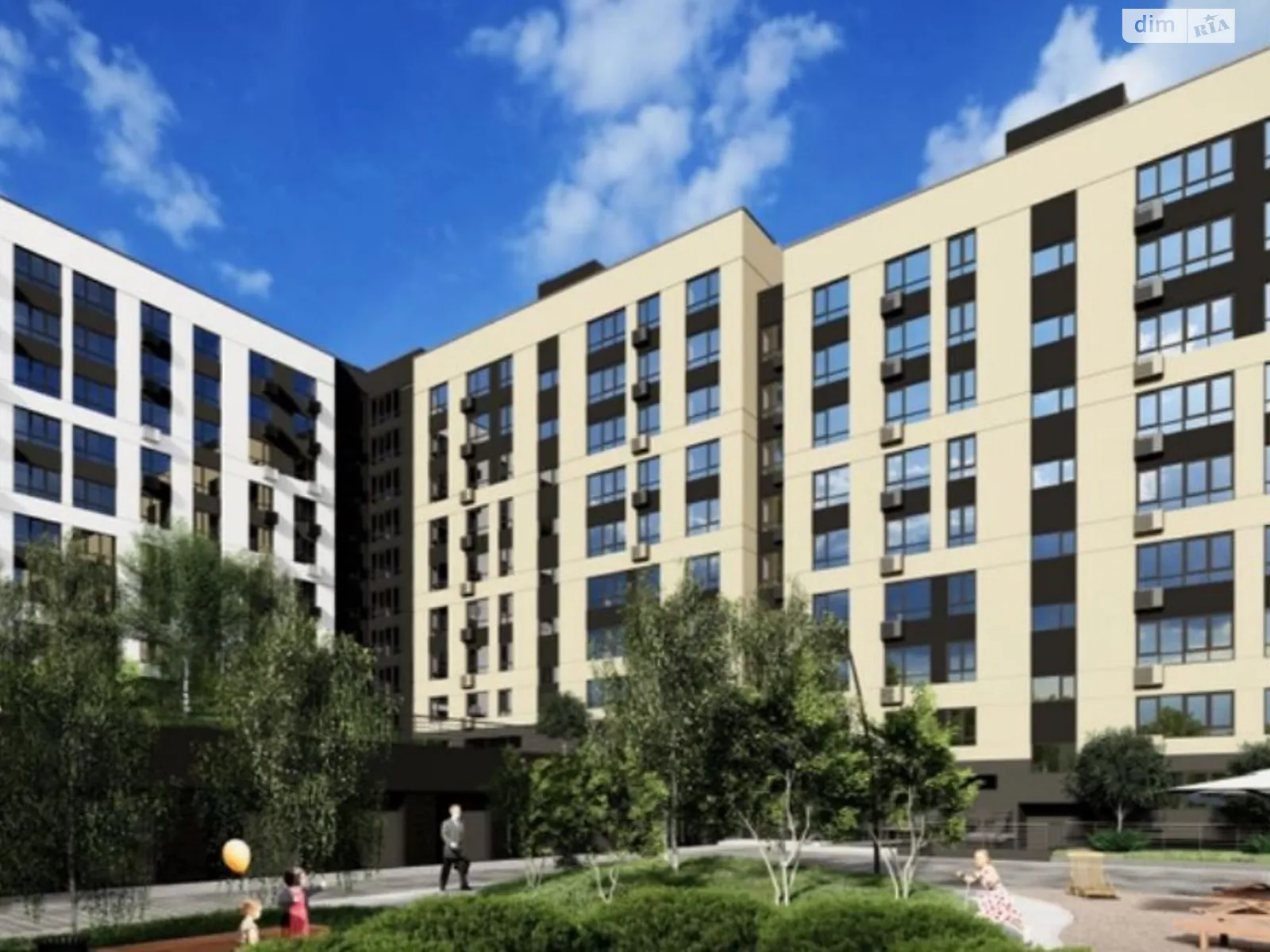 2-комнатная квартира 65.6 кв. м в Тернополе, ул. Довженко Александра, 14Б - фото 1