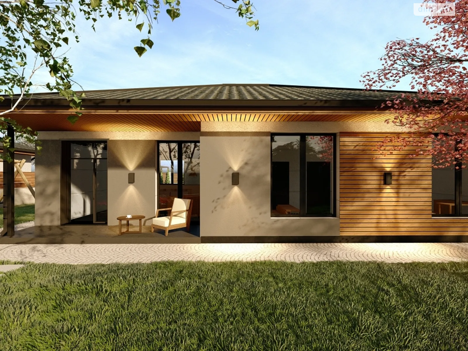 Продается одноэтажный дом 129 кв. м с террасой, цена: 210000 $ - фото 1