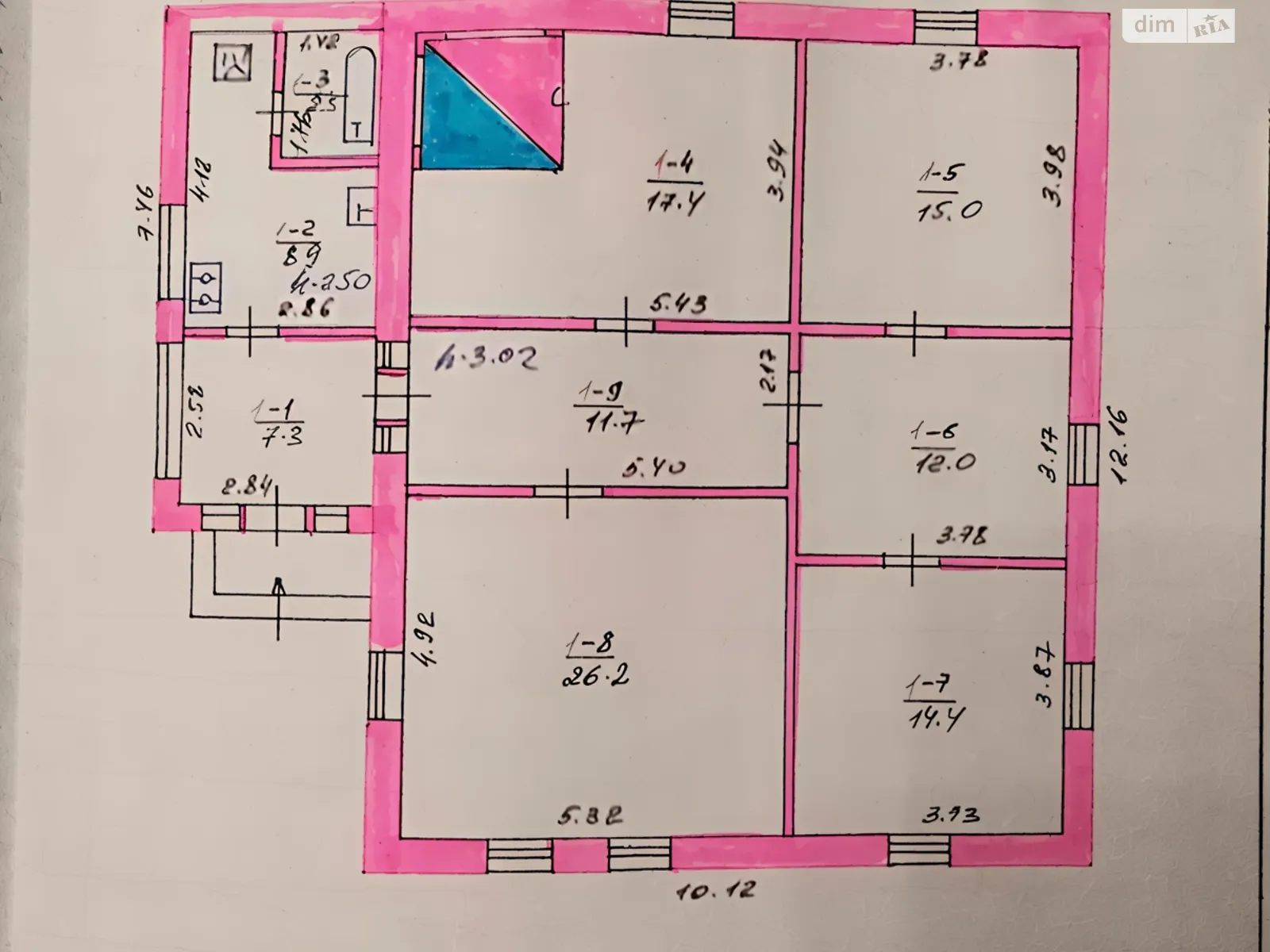 Продается одноэтажный дом 115 кв. м с камином, цена: 38000 $ - фото 1
