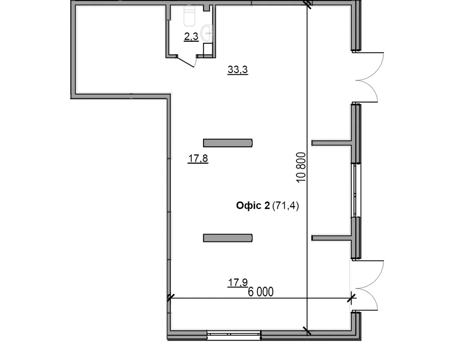 Кольцевая дор. Басовка ЖК Парксайд, цена: 74970 $ - фото 1