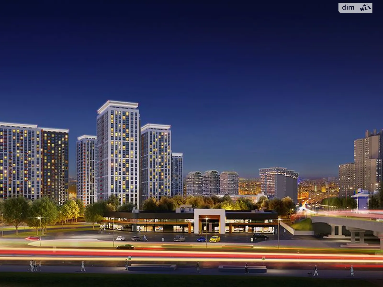 Продается 1-комнатная квартира 45.3 кв. м в Киеве, наб. Днепровская, 20Б - фото 1