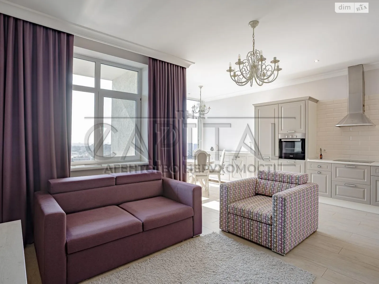 Сдается в аренду 1-комнатная квартира 62 кв. м в Киеве, ул. Коновальца Евгения, 44А - фото 1