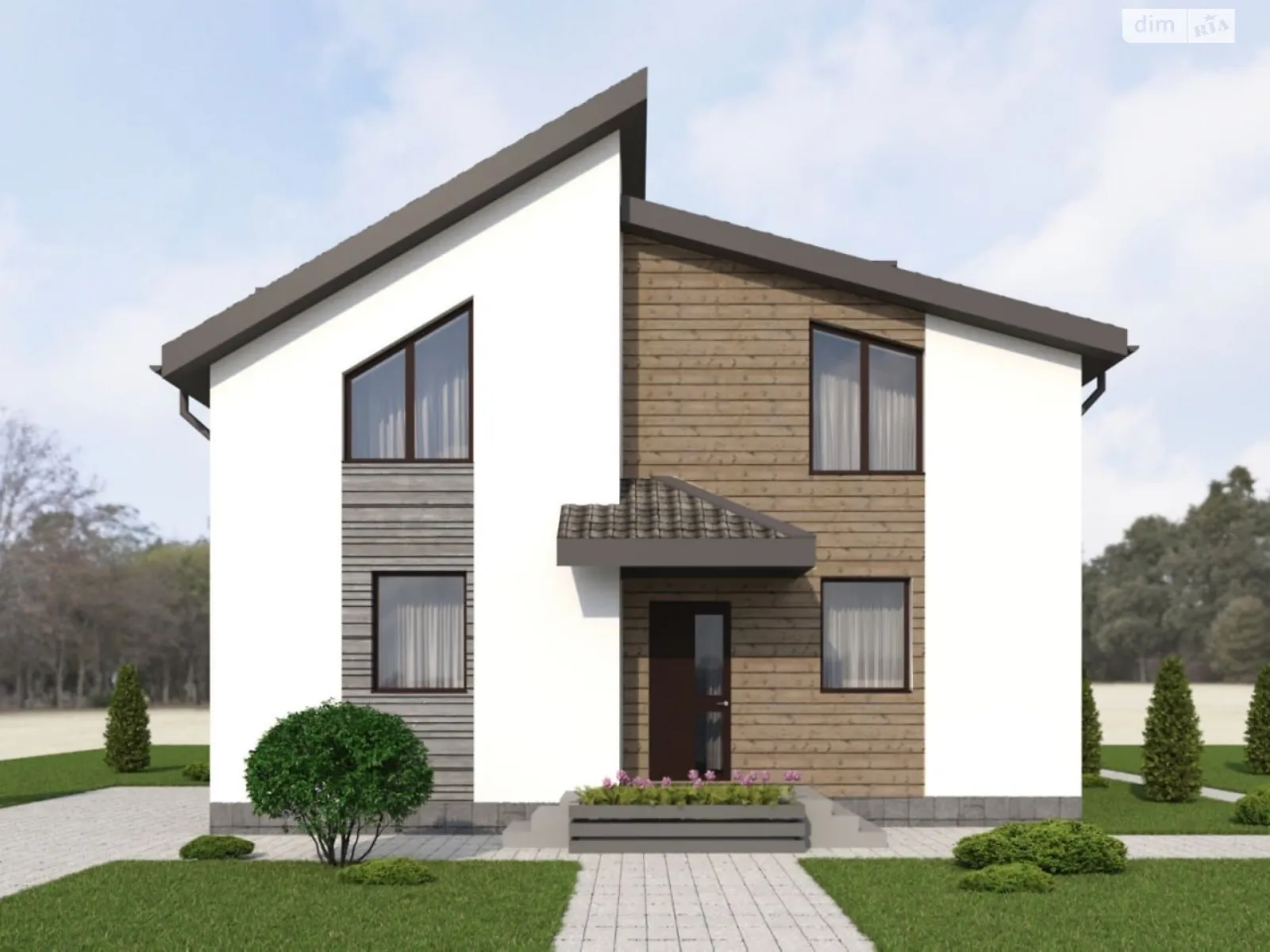 Продается дом на 2 этажа 157 кв. м с бассейном, цена: 130000 $ - фото 1
