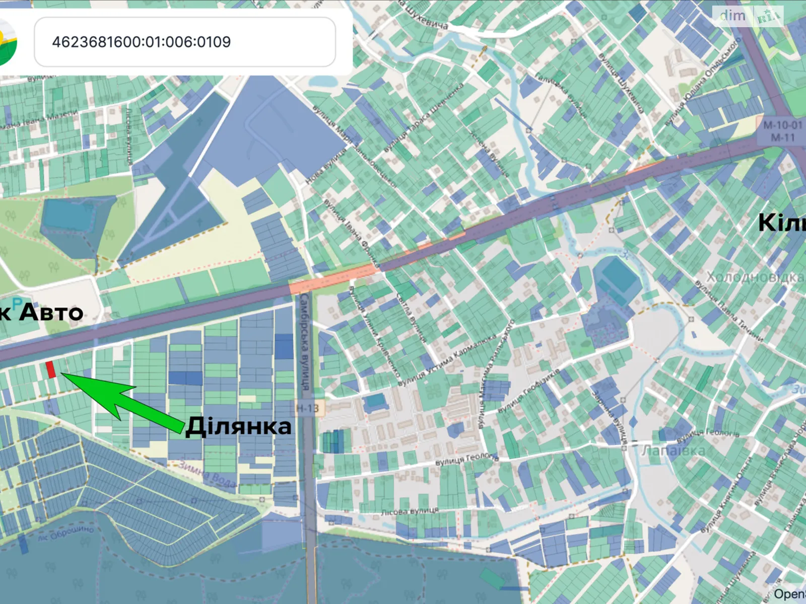 Продается земельный участок 9.55 соток в Львовской области, цена: 29700 $ - фото 1