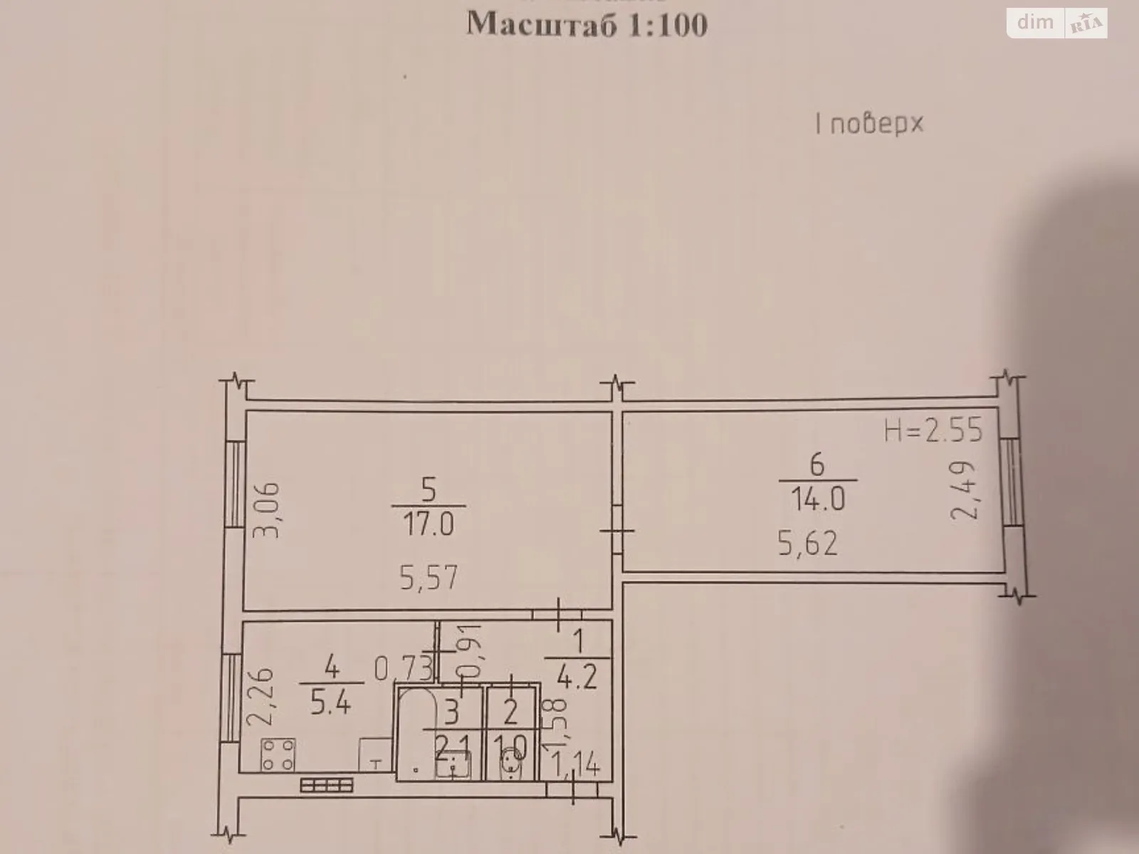 Продается 2-комнатная квартира 43.7 кв. м в Одессе, ул. Академика Заболотного - фото 1