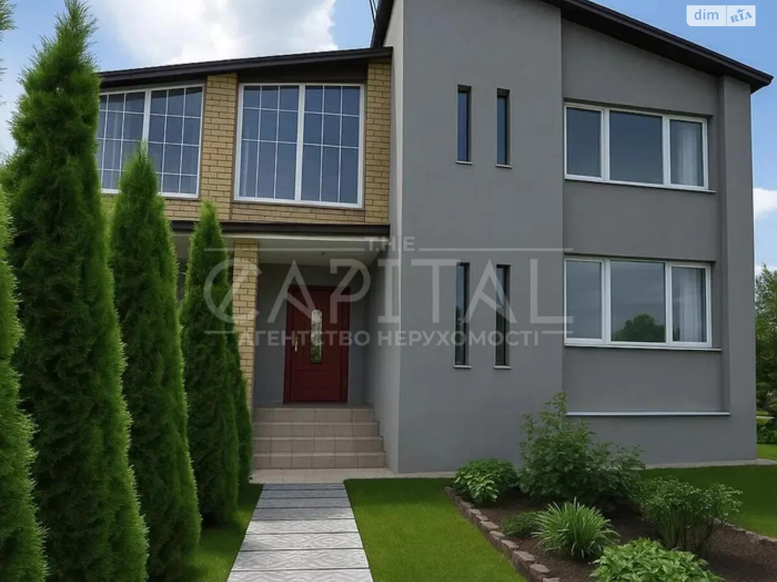 Сдается в аренду дом на 2 этажа 150 кв. м с верандой, цена: 1000 $ - фото 1