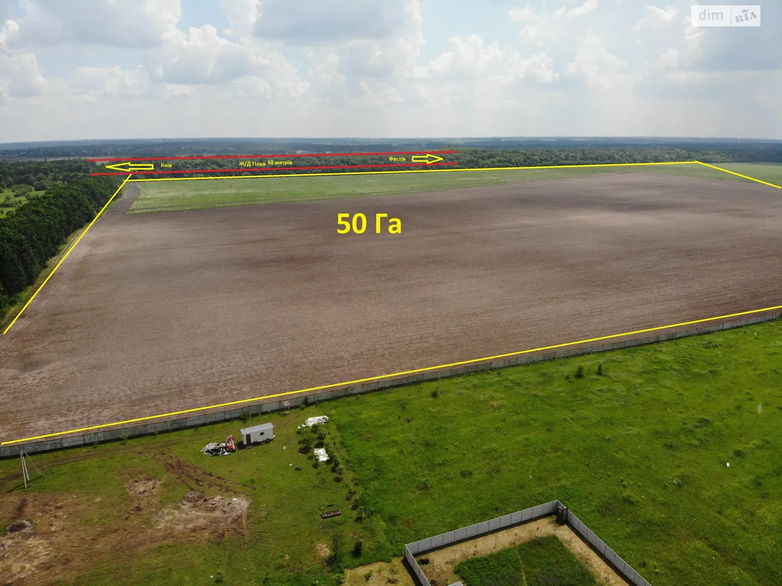 Продается земельный участок 4800 соток в Киевской области, цена: 1056000 $ - фото 1