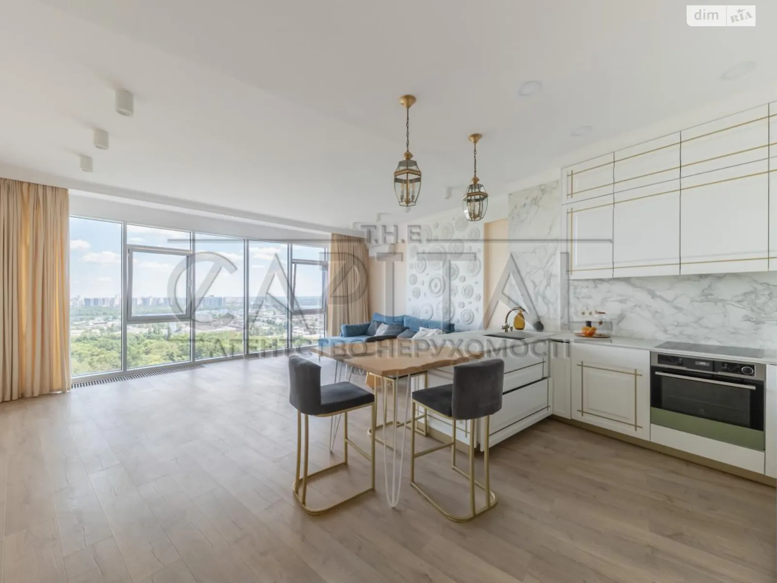 Здається в оренду 1-кімнатна квартира 82 кв. м у Києві, вул. Буслівська, 12 - фото 1