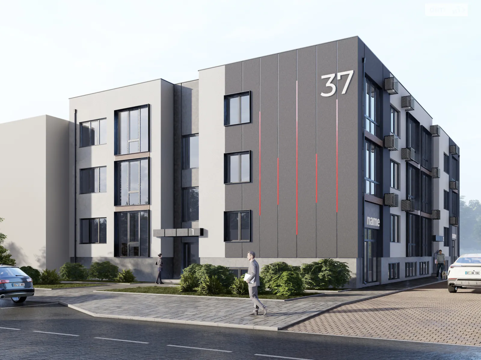 Продается 1-комнатная квартира 43.5 кв. м в Ровно, ул. Поповича, 37 - фото 1