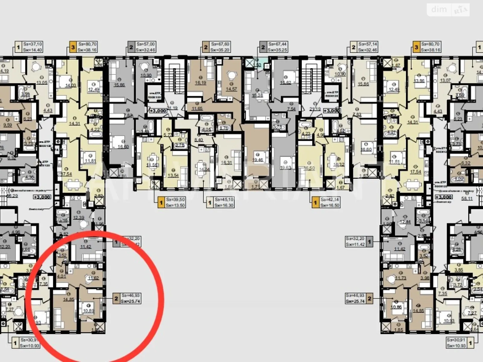 Продается 2-комнатная квартира 47 кв. м в Ужгороде, ул. Карпатской Украины(Гагарина) - фото 1