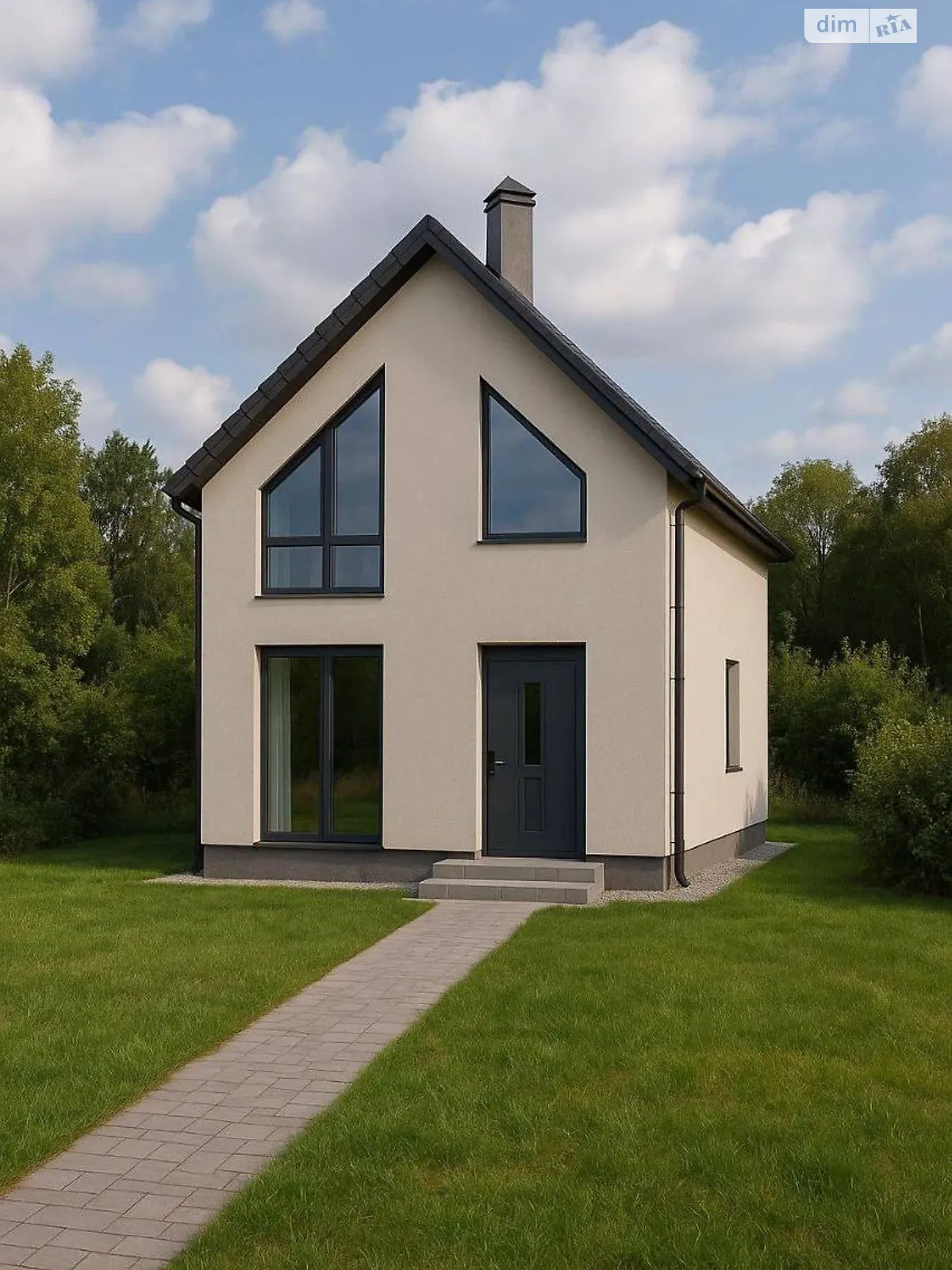Продается дом на 2 этажа 95 кв. м с бассейном, цена: 87000 $ - фото 1