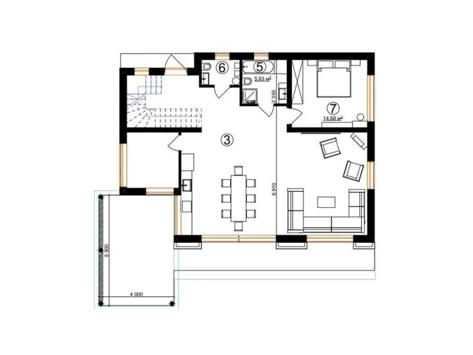 Продается дом на 2 этажа 162 кв. м с мебелью, цена: 307800 $ - фото 1