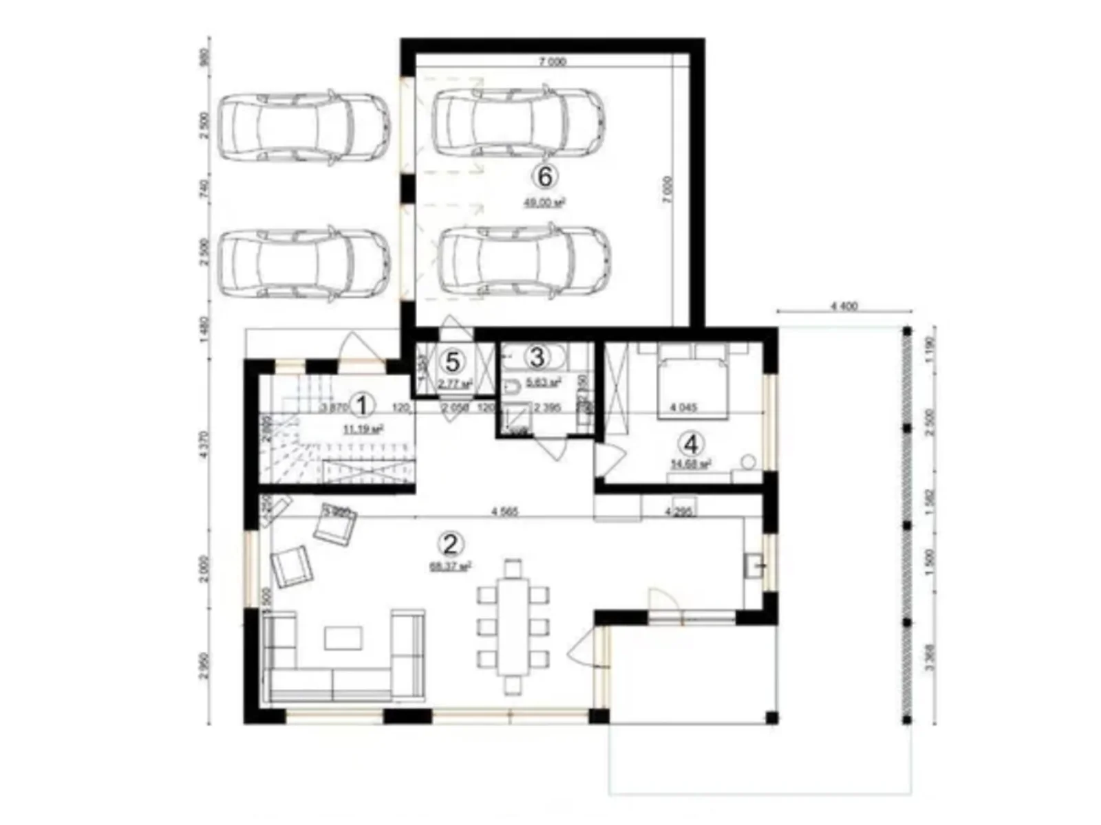Продается дом на 2 этажа 270 кв. м с садом, цена: 513000 $ - фото 1