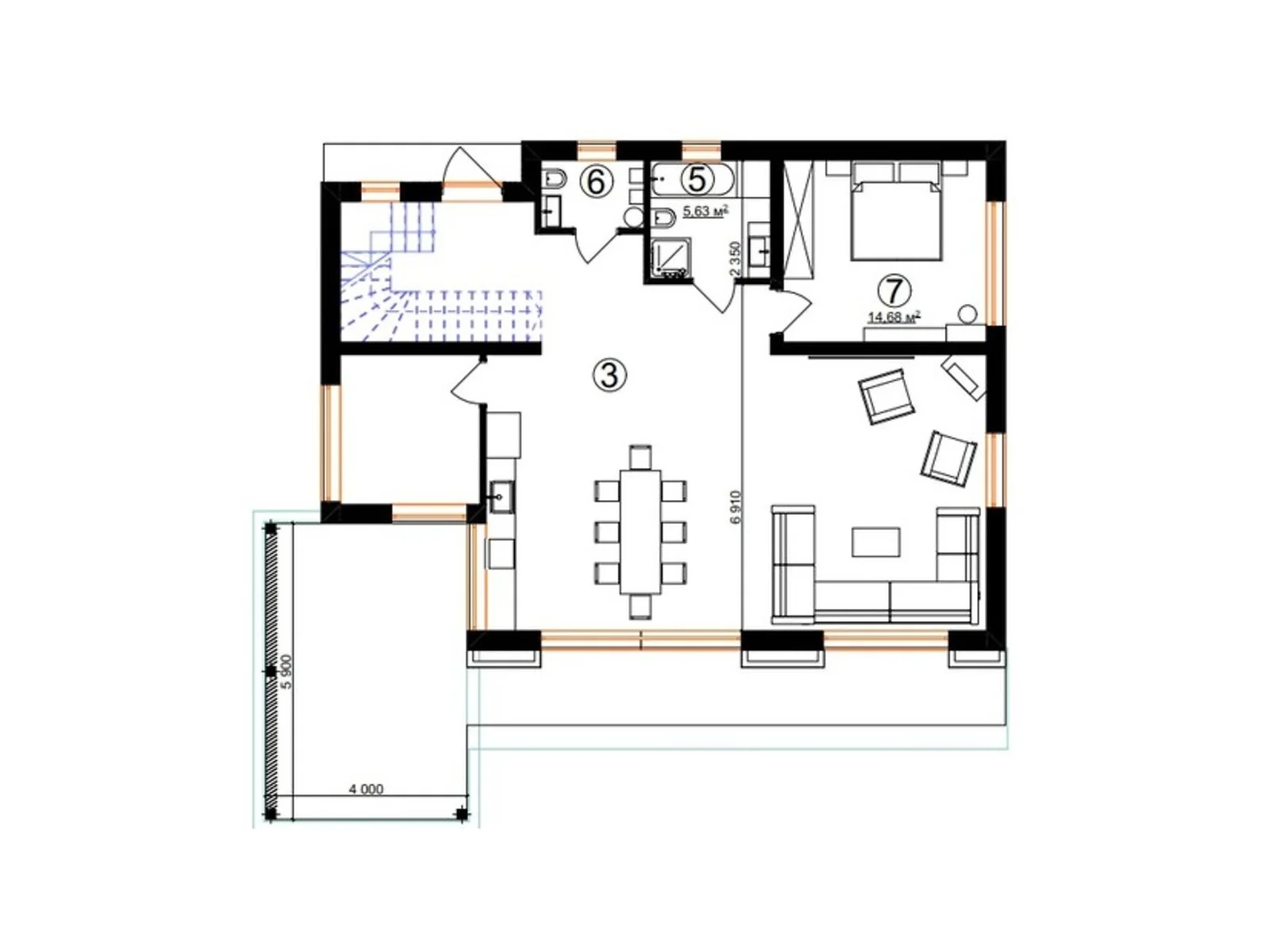 Продается дом на 2 этажа 210 кв. м с мебелью, цена: 399000 $ - фото 1