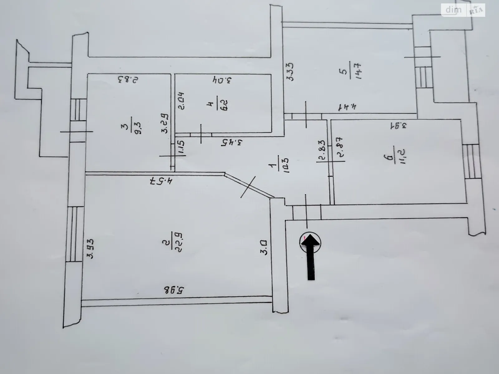 Продается 3-комнатная квартира 78.1 кв. м в Калиновке, ул. Константина Васюка(Воссоединения), 34 - фото 1