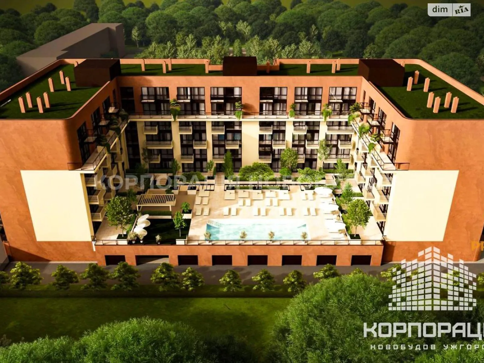 Продается 1-комнатная квартира 40.85 кв. м в Минае, пер. Парковый - фото 1