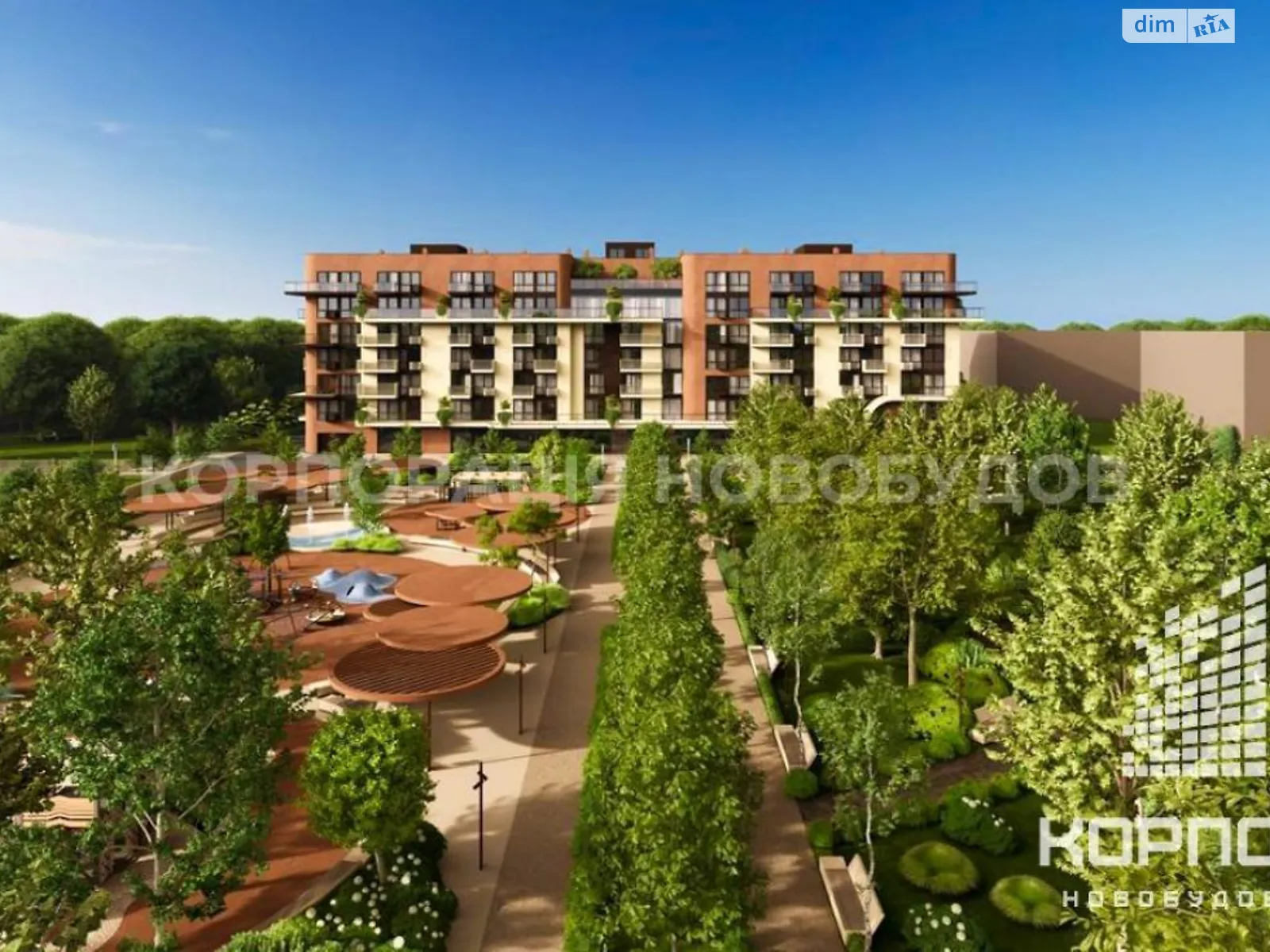 Продается 2-комнатная квартира 61.43 кв. м в Минае, пер. Парковый - фото 1