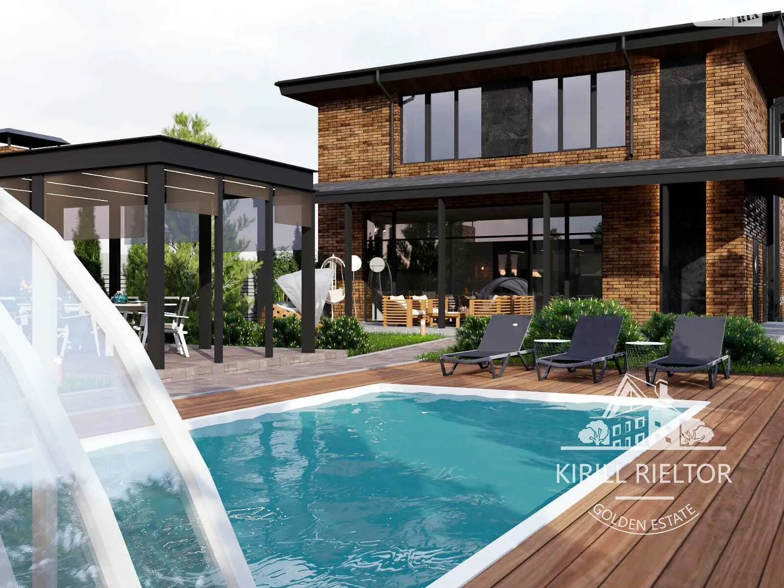 Продается дом на 2 этажа 204.7 кв. м с гаражом, цена: 215000 $ - фото 1