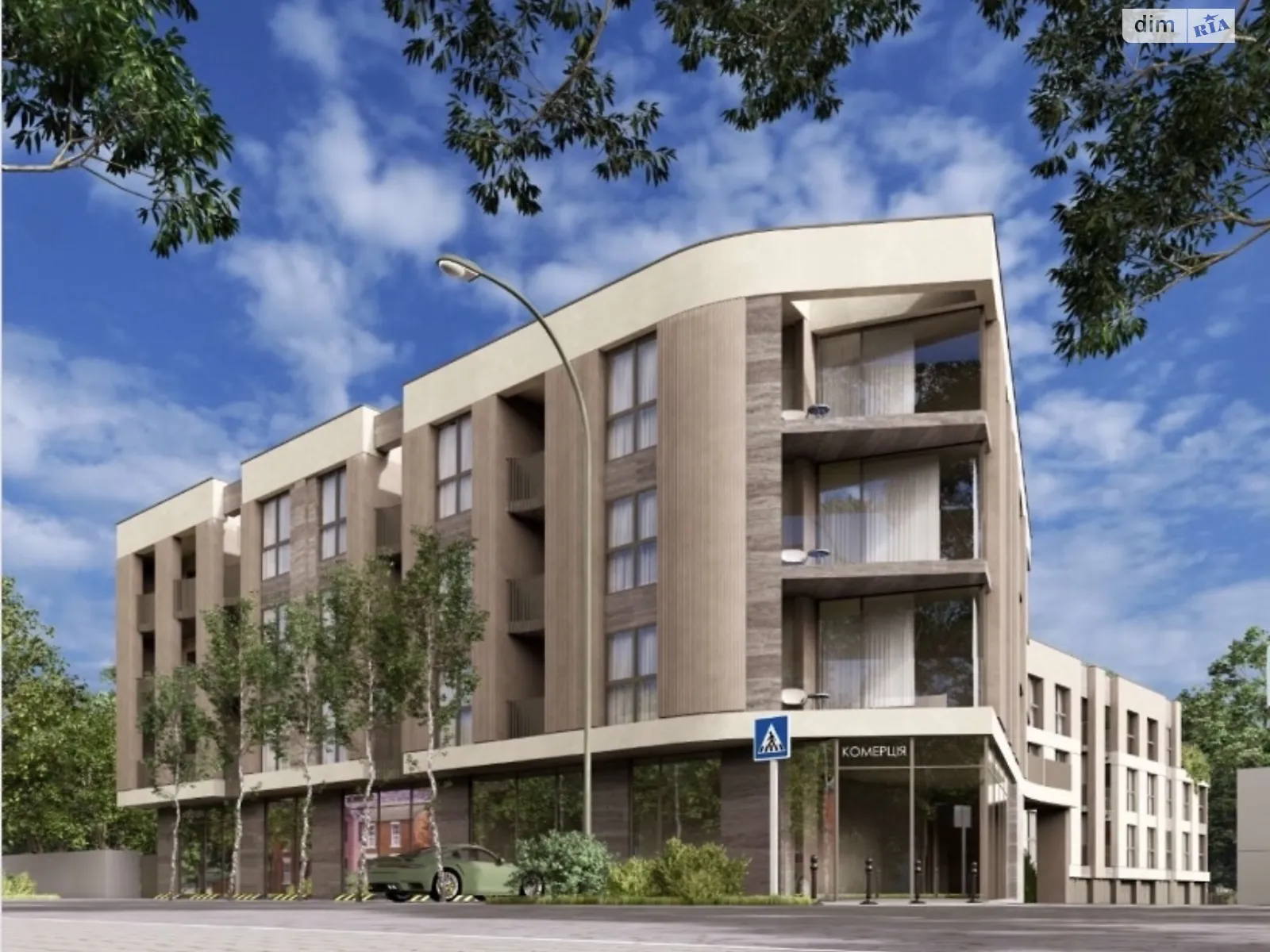 Продається 1-кімнатна квартира 42.32 кв. м у Ужгороді, вул. Собранецька, 115 - фото 1