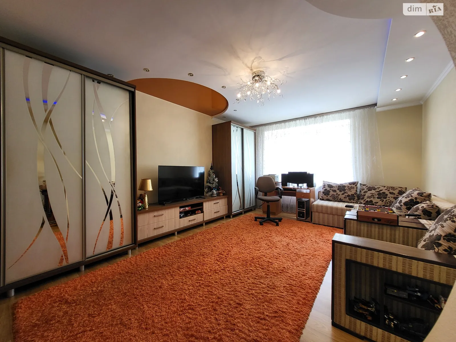 1-комнатная квартира 46.5 кв. м в Тернополе, ул. Курбаса Леся - фото 1