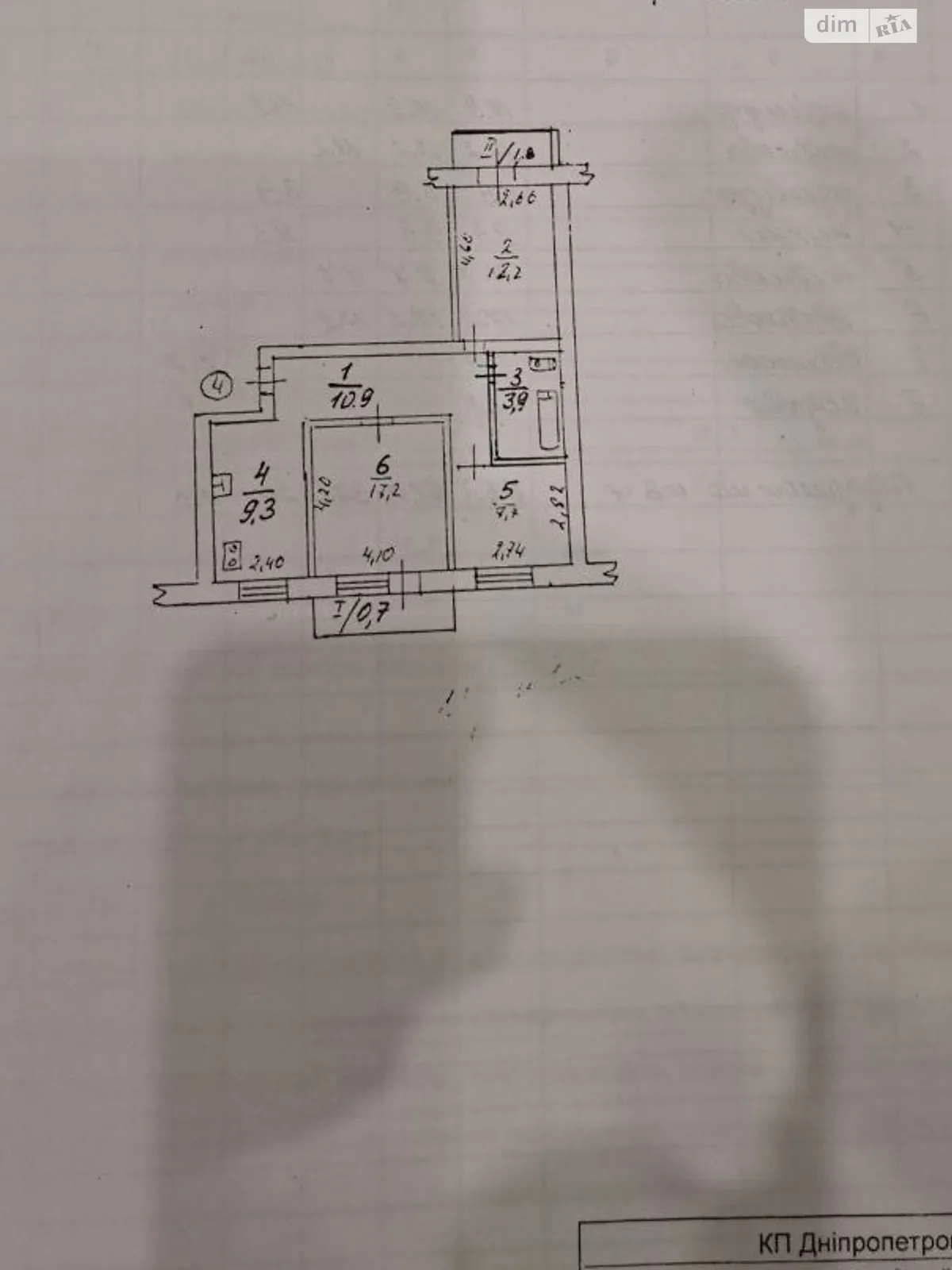 Продается 3-комнатная квартира 63.7 кв. м в Днепре, ул. Немировича-Данченко, 28 - фото 1