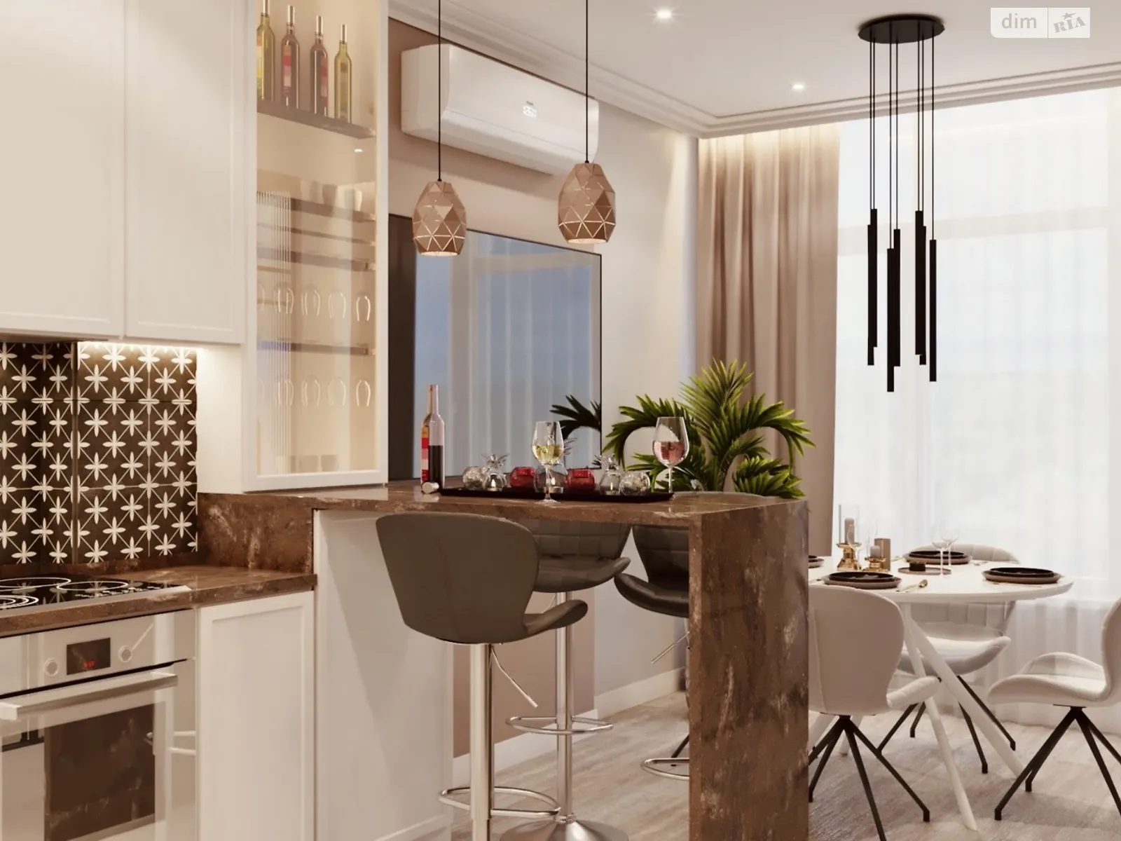 Здається в оренду 1-кімнатна квартира 53.3 кв. м у Одесі, Фонтанська дор., 153 корпус 14/15 - фото 1