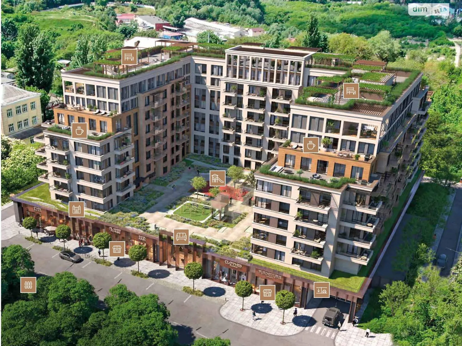 Продается 2-комнатная квартира 72.72 кв. м в Киеве, ул. Олеговская, 36 - фото 1