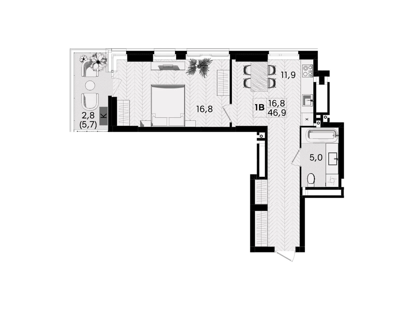 ул. Келецкая Вишенка Винница ЖК TWINS, цена: 59563 $ - фото 1