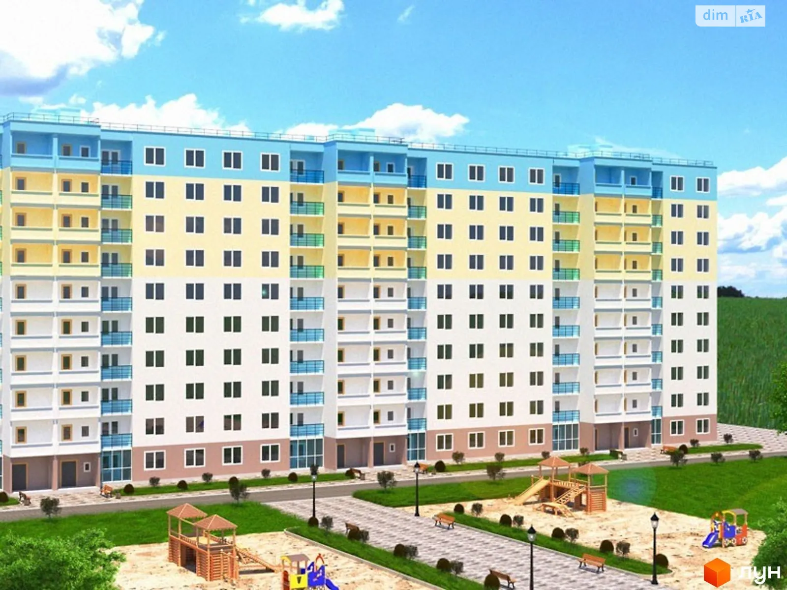 Продается 1-комнатная квартира 45.91 кв. м в Рассошенцах, ул. Параджановая - фото 1