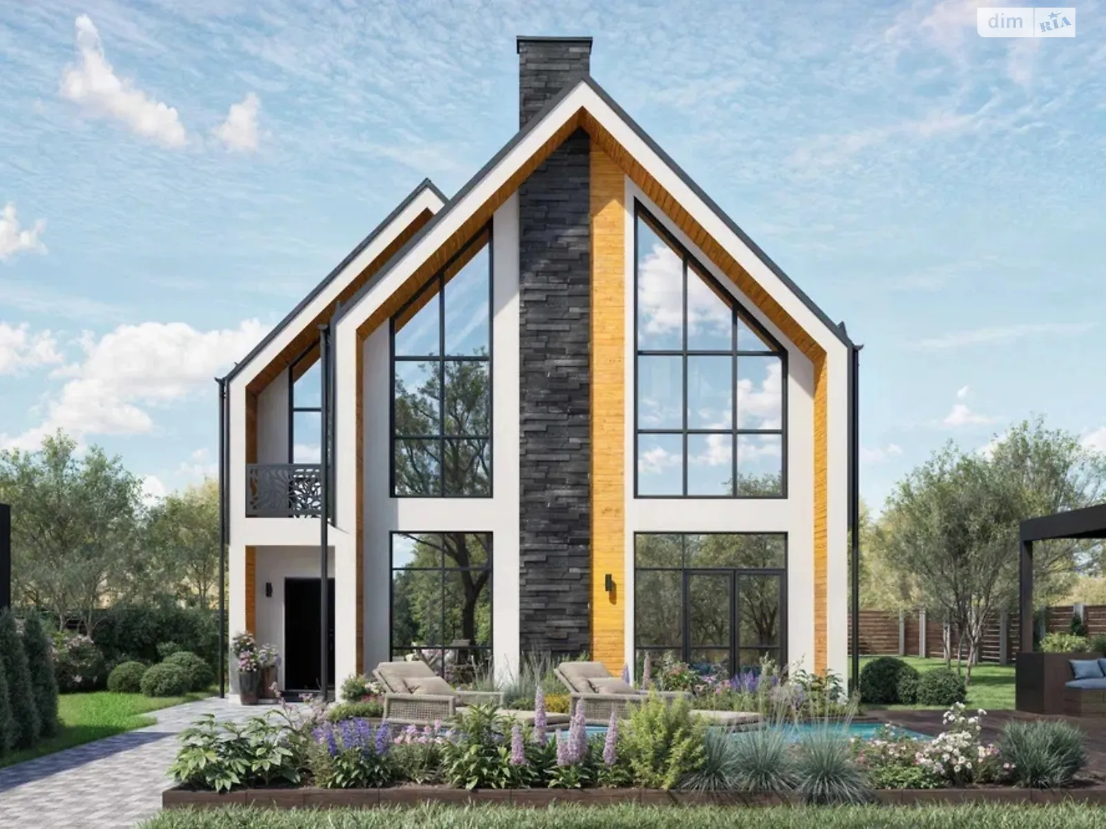 Продается дом на 2 этажа 160 кв. м с мансардой, цена: 133920 $ - фото 1