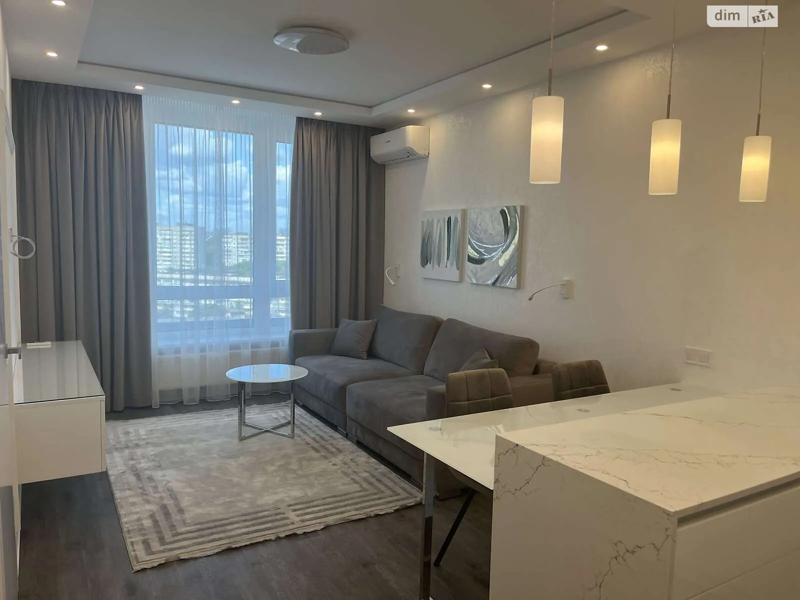 Здається в оренду 1-кімнатна квартира 50 кв. м у Києві, просп. Голосіївський(40-річчя Жовтня), 76 - фото 1