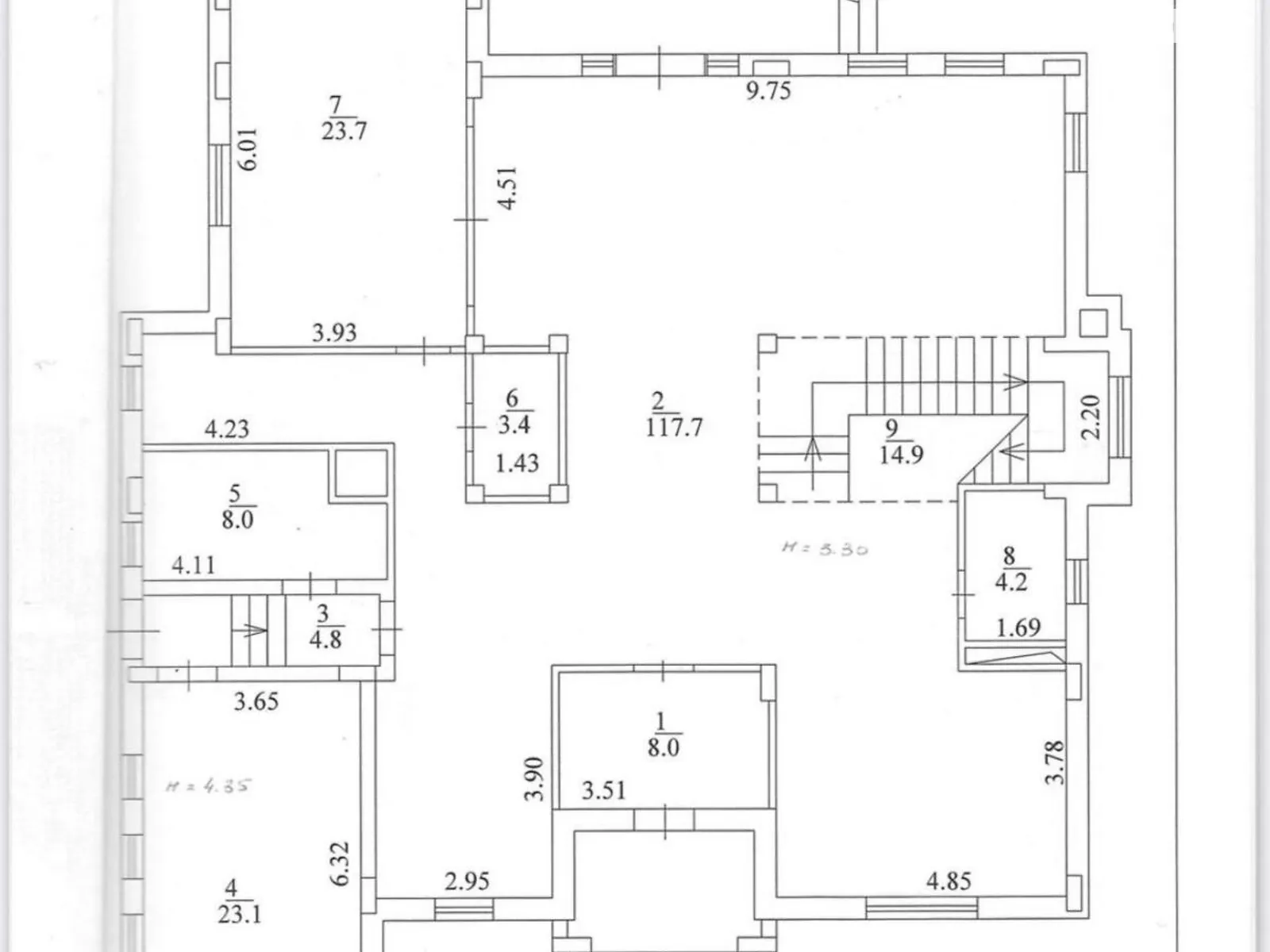 Продается дом на 2 этажа 389.4 кв. м с террасой, цена: 428000 $ - фото 1
