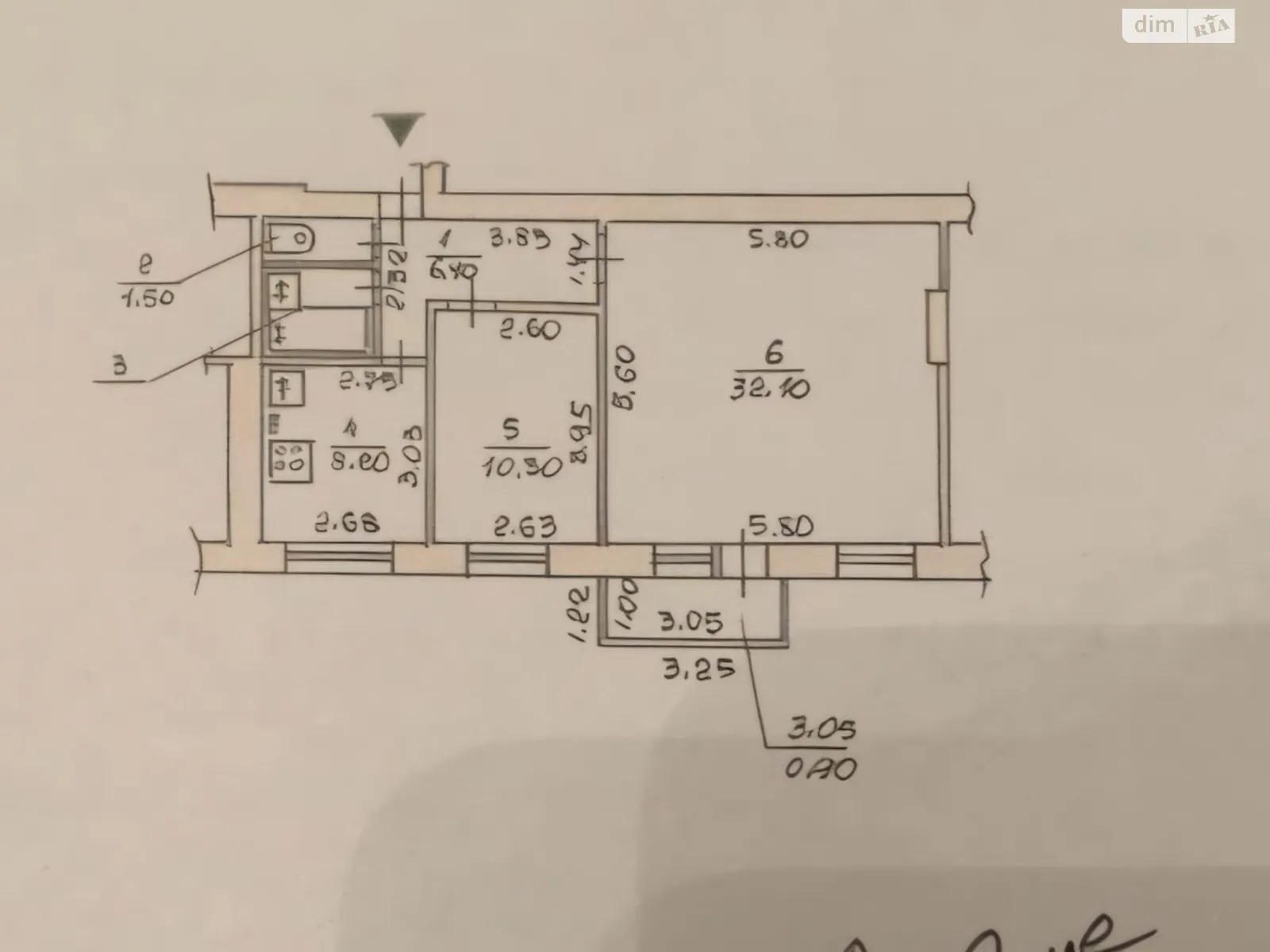 Продается 2-комнатная квартира 61.8 кв. м в Николаеве - фото 1